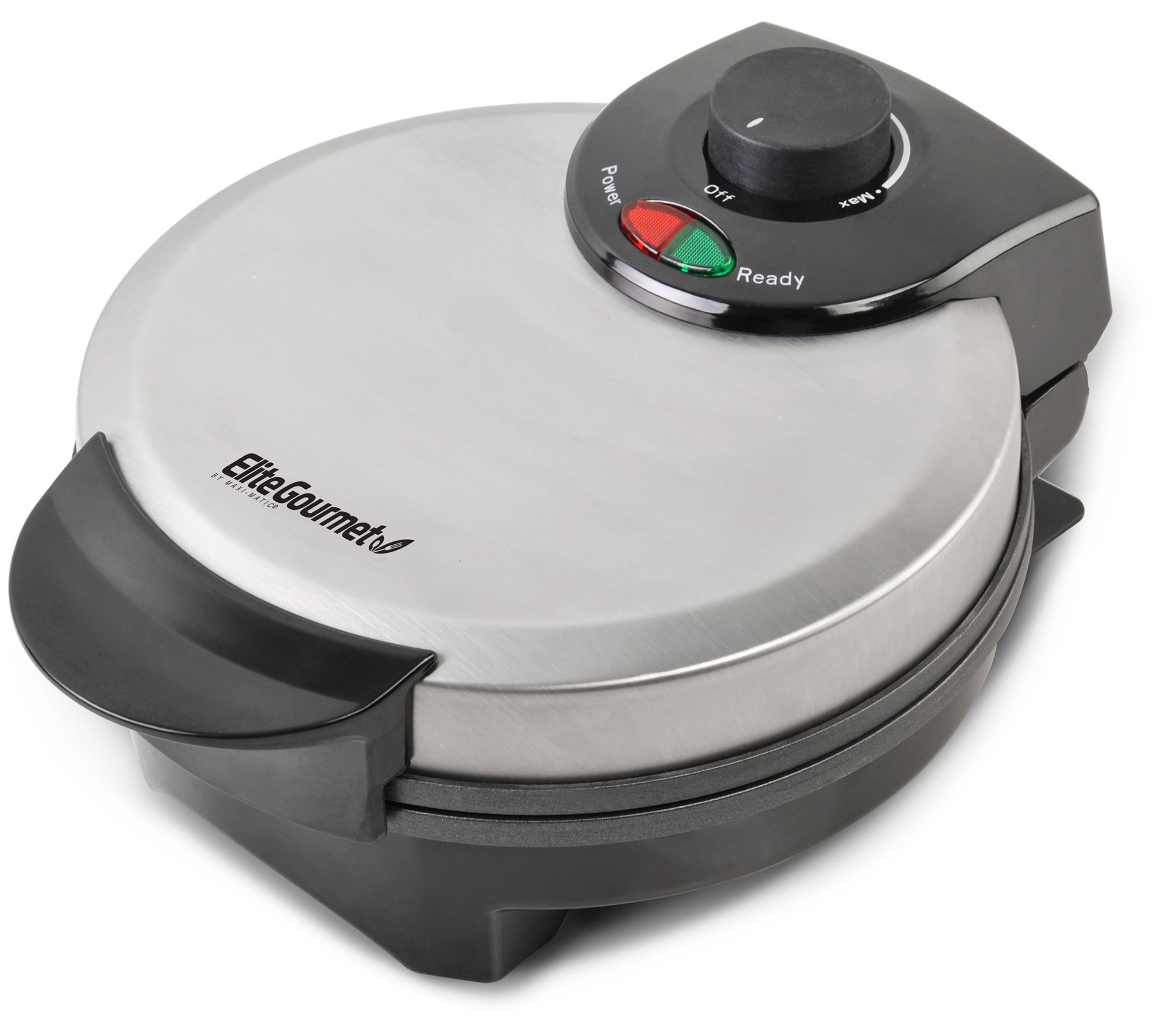 Elite Cuisine Stainless Steel Belgian Waffle Maker