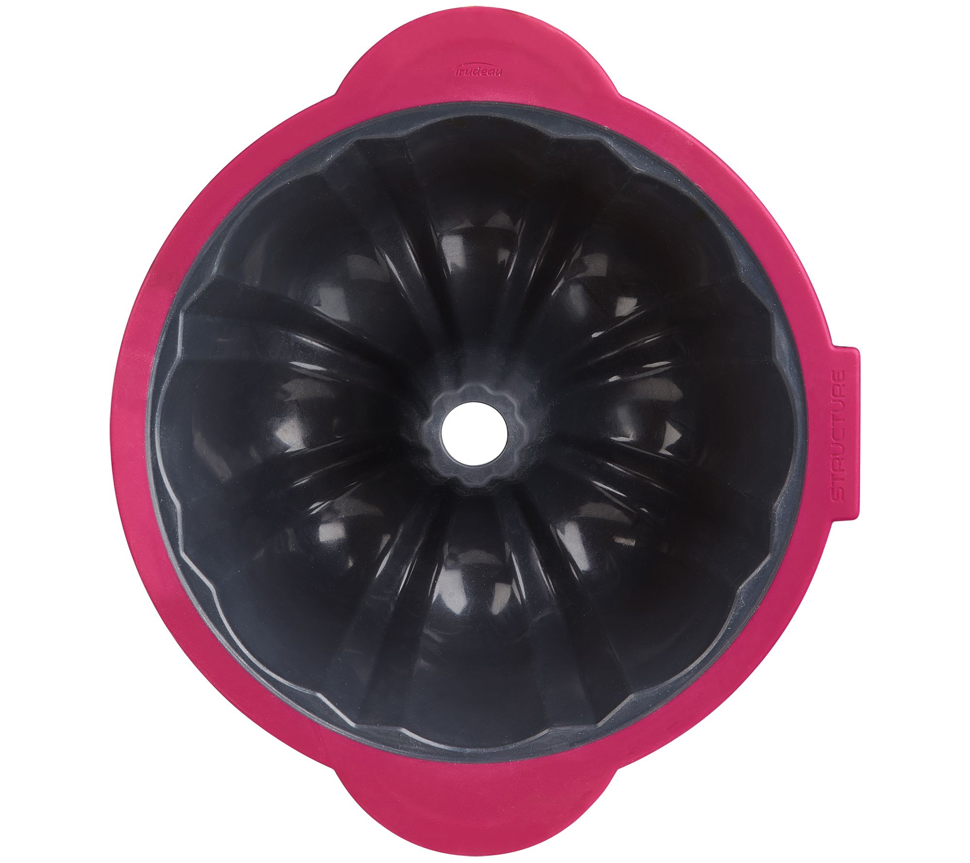 Trudeau Structured Silicone Fluted Cake Pan (or Bundt) - T63