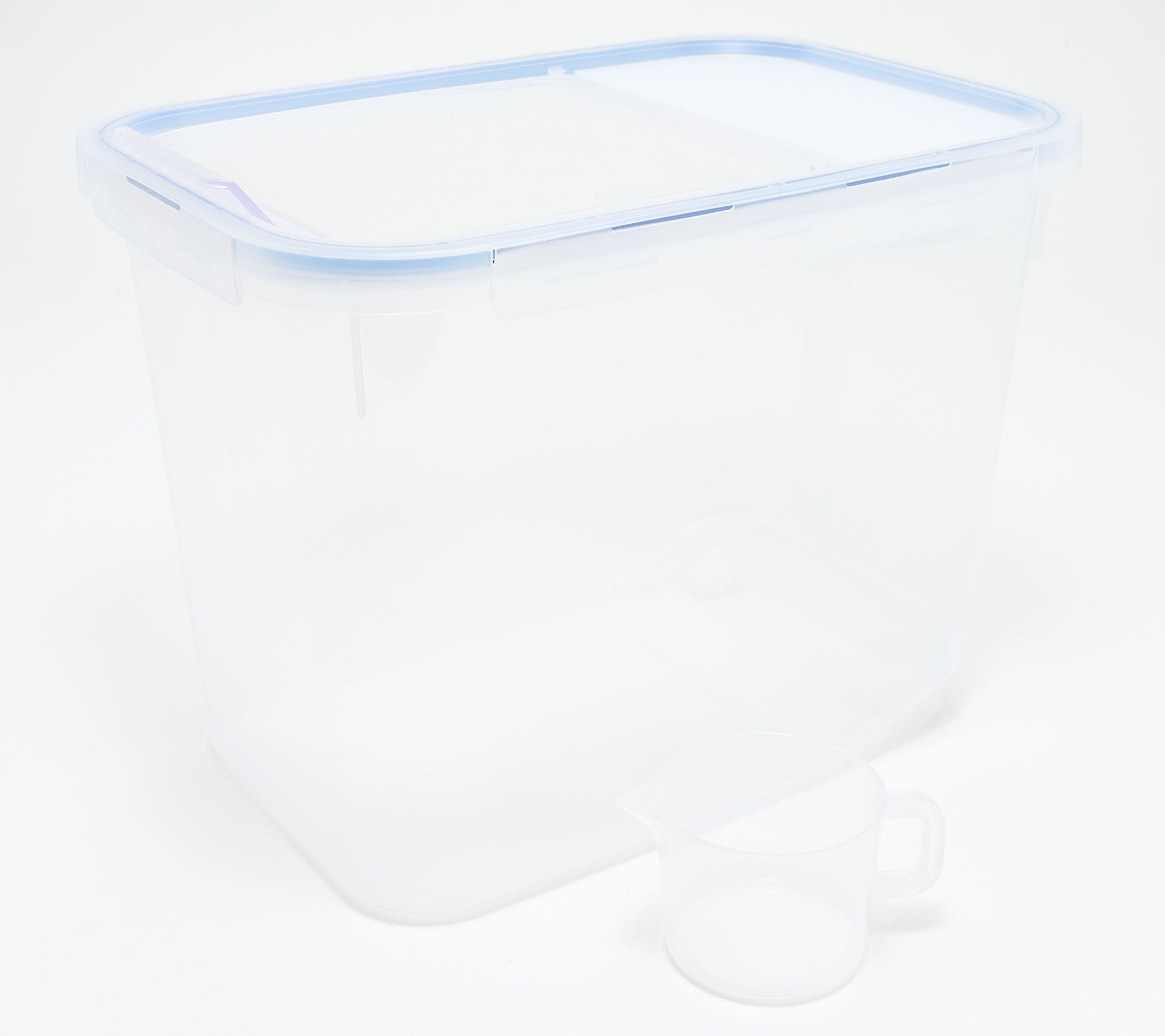 LocknLock 50-Cup Rolling Bulk Storage Container with Scoop