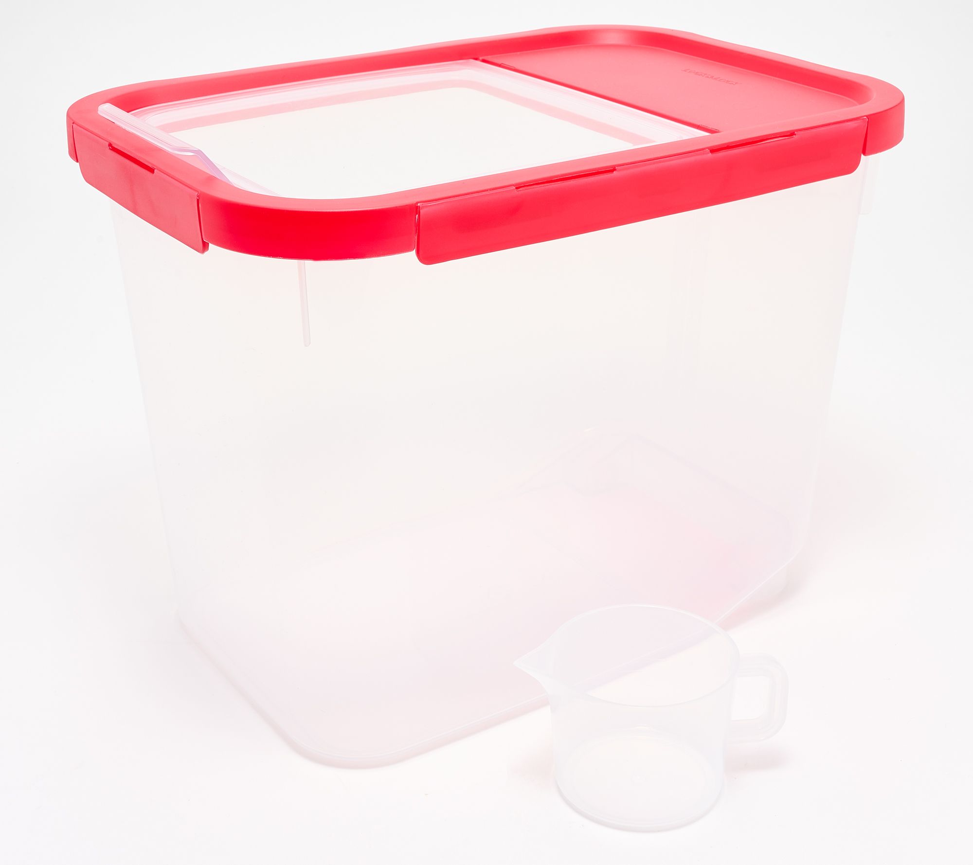 LocknLock 50-Cup Rolling Bulk Storage Container with Scoop