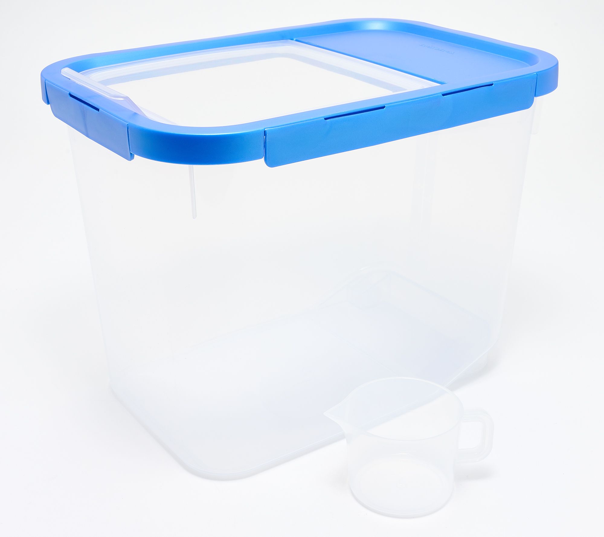 LocknLock 50-Cup Rolling Bulk Storage Container with Scoop