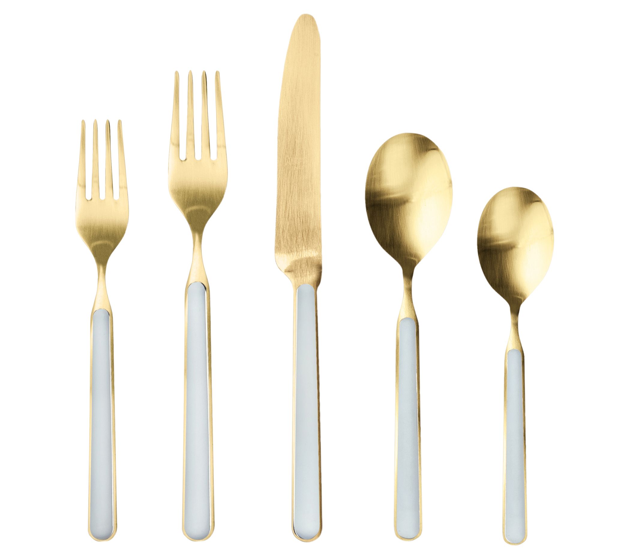 Mepra Fantasia Ice Gold Flatware 5-Piece Set