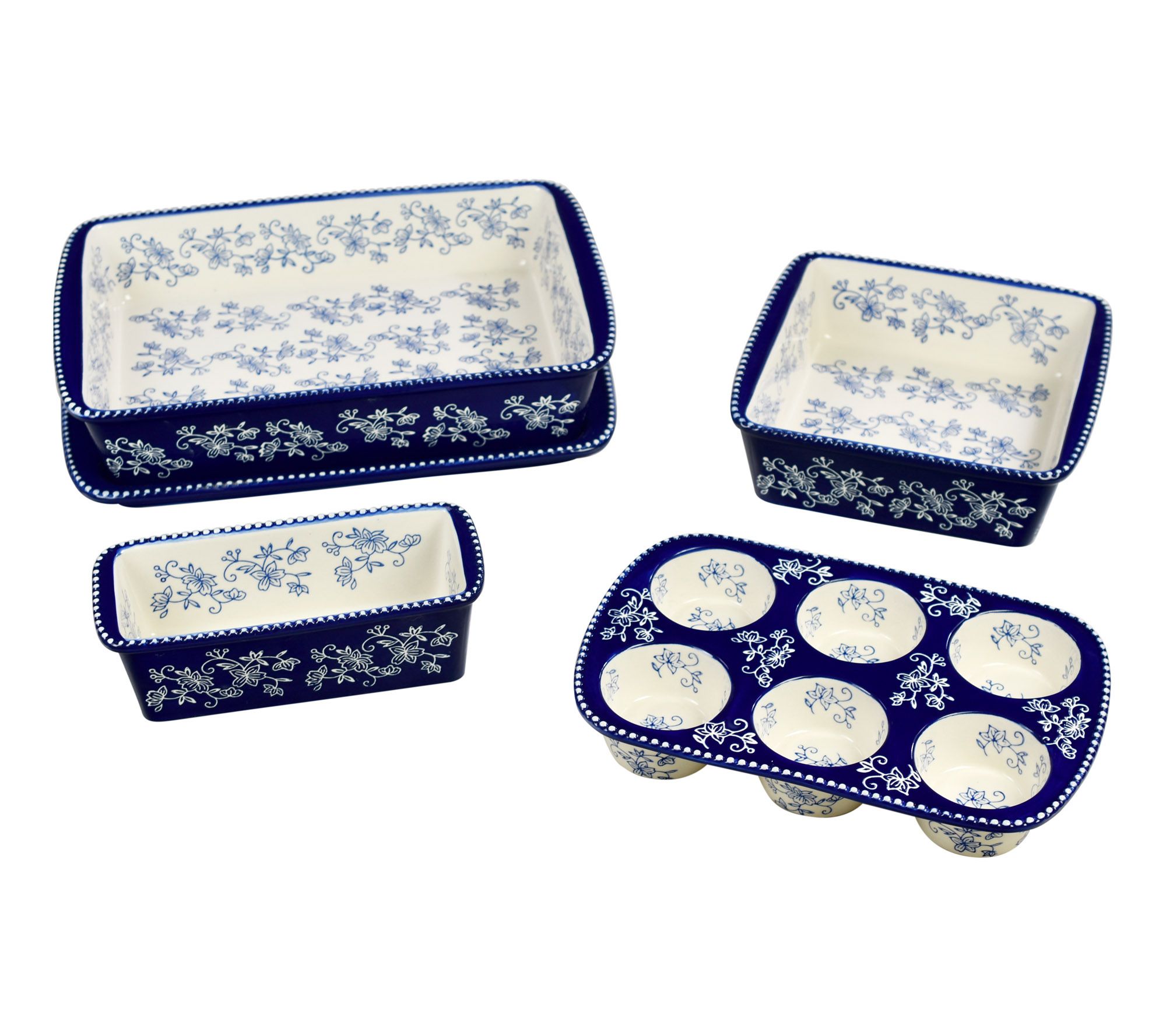 Temp-tations Seasonal Nostalgic 5-Piece Bakeware Set 