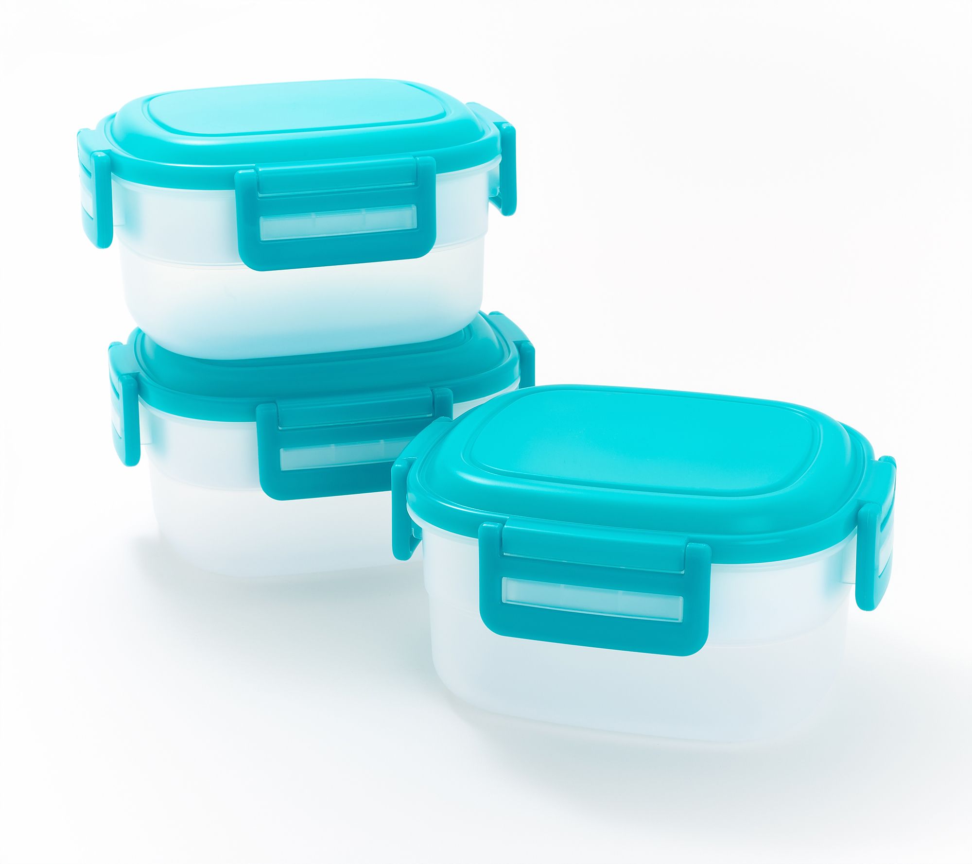 LocknLock Set of 3 Bento Box Containers w/ Ice Pack Insert