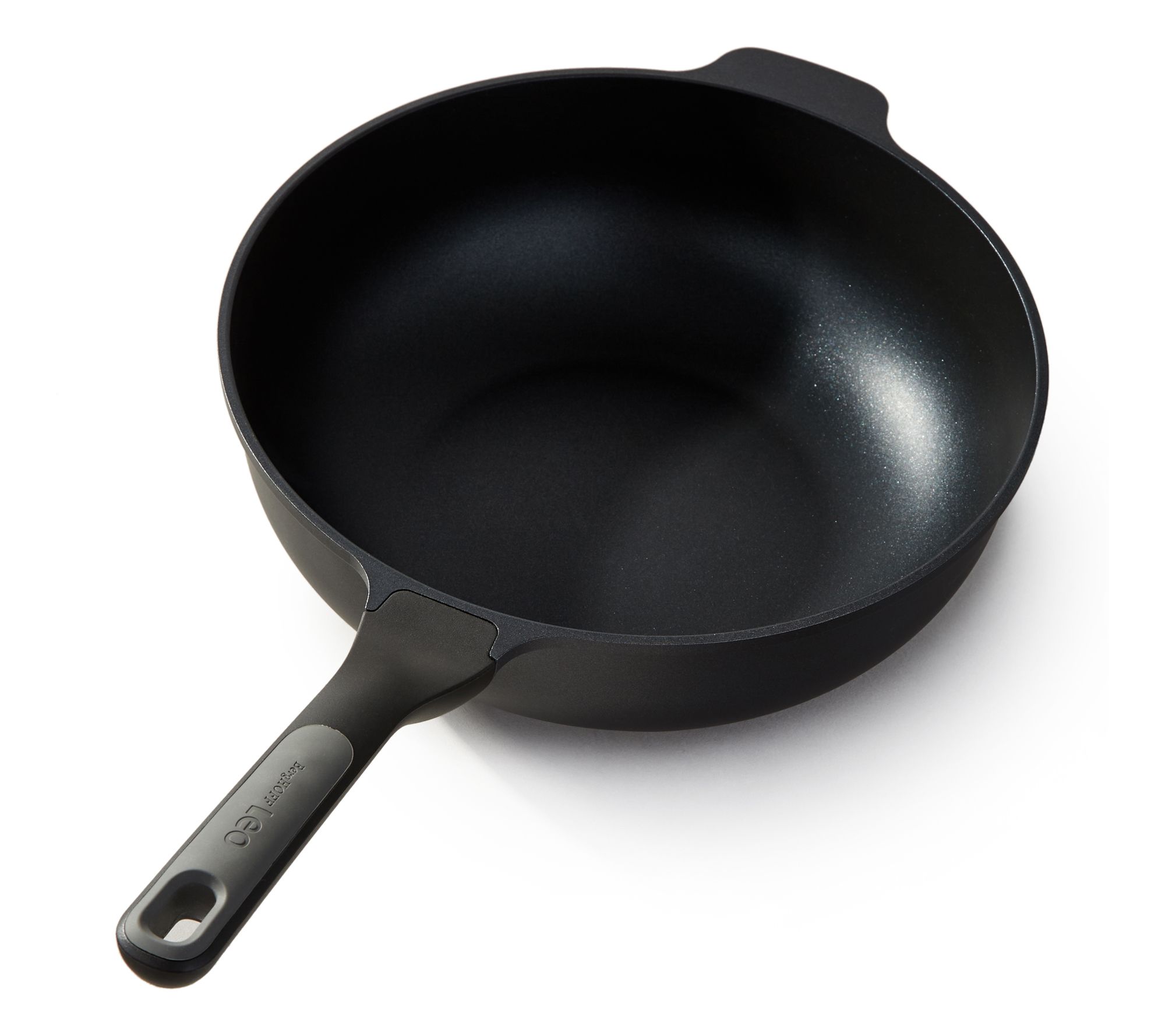 BergHOFF Stone+ Nonstick Ceramic 12" Wok Pan 5.3qt., Recycled
