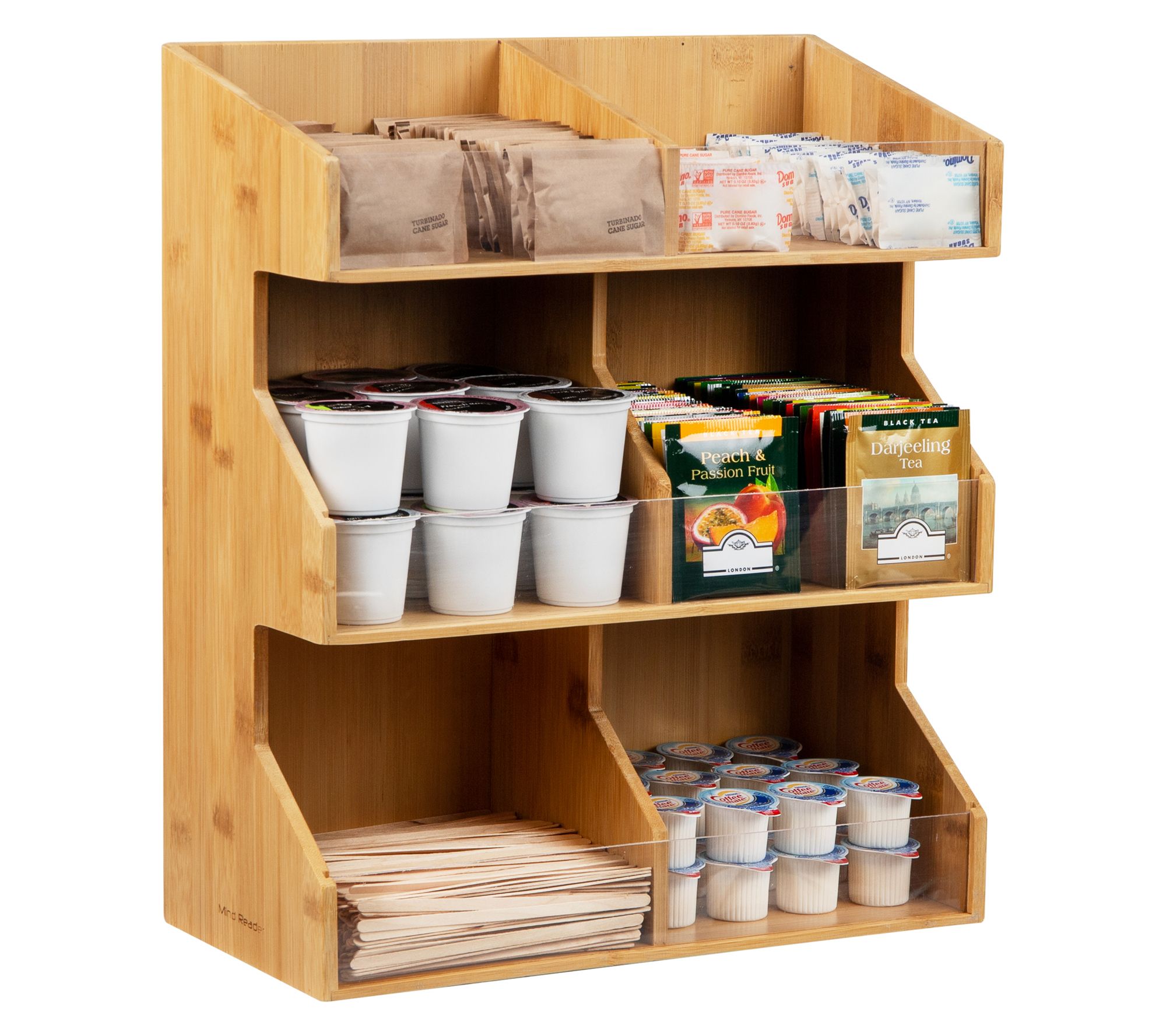 Mind Reader 3 Tier Coffee Pod Condiment Countertop Organizer