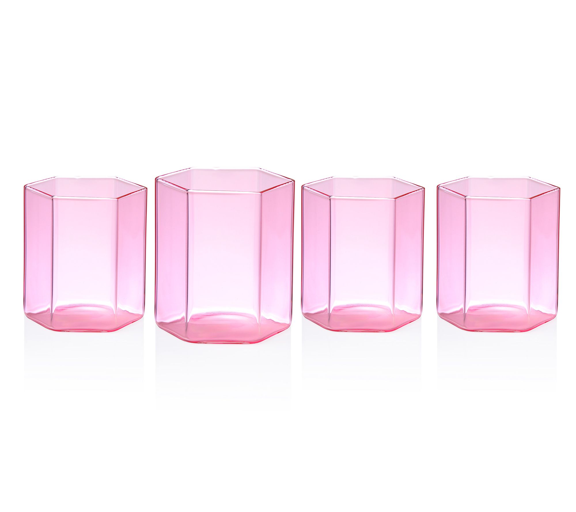 Godinger Helix Double Old Fashion Glass, Set of4