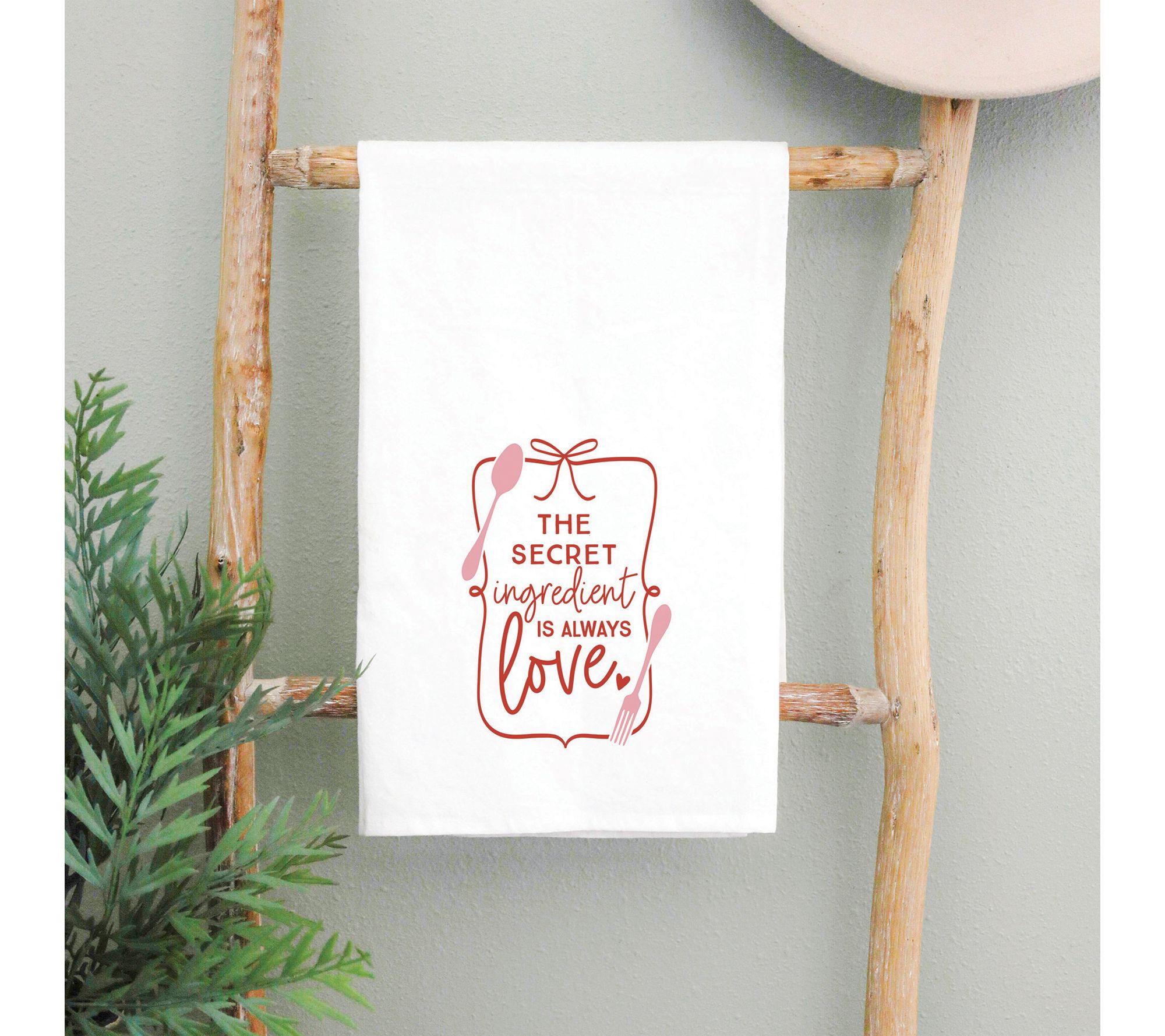 Sincere Surroundings 29" Valentine's Day Tea Towel