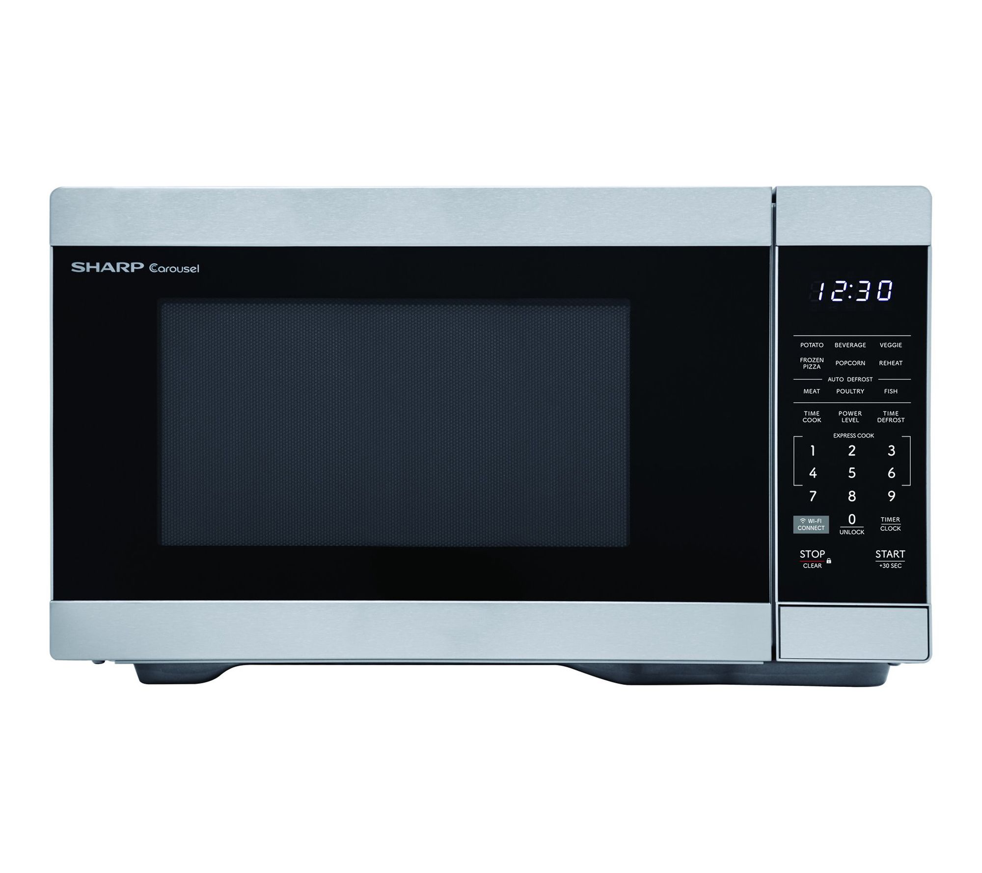 Sharp 1.1 Cu. Ft. Stainless Steel Smart Countertop Microwave