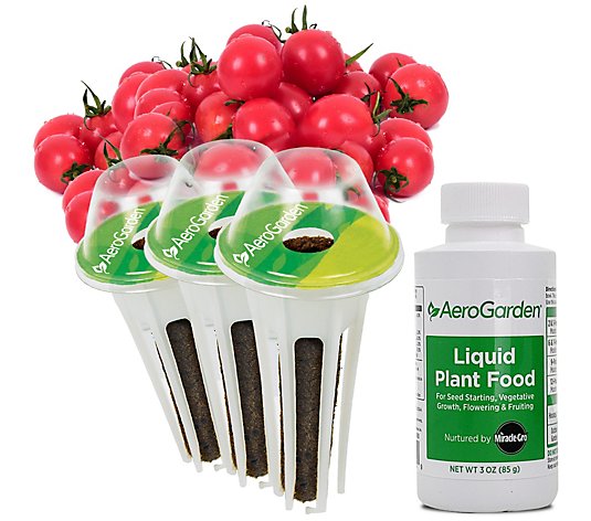 AeroGarden 3-Pod Mighty Mini Cherry Tomatoes Kit