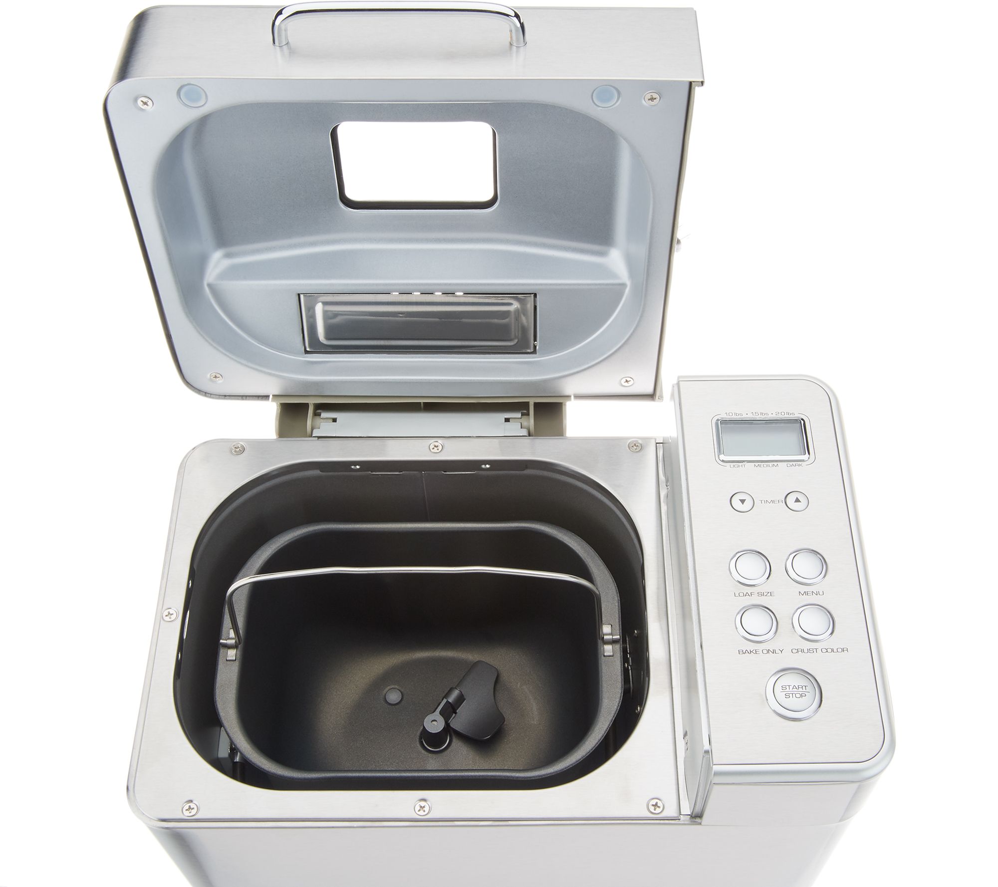 Breadman 2-lb Multi-Function Stainless Steel Bread Maker - QVC.com