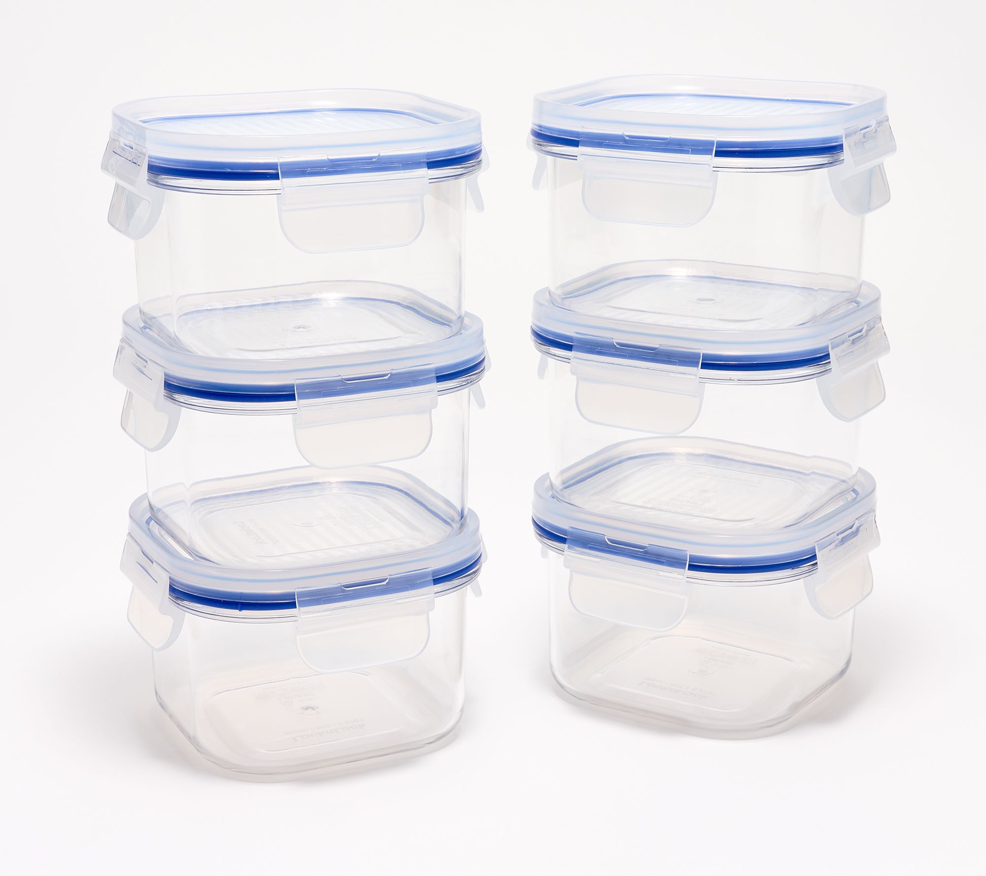 LocknLock Set of 6 Mini Tritan Square Set