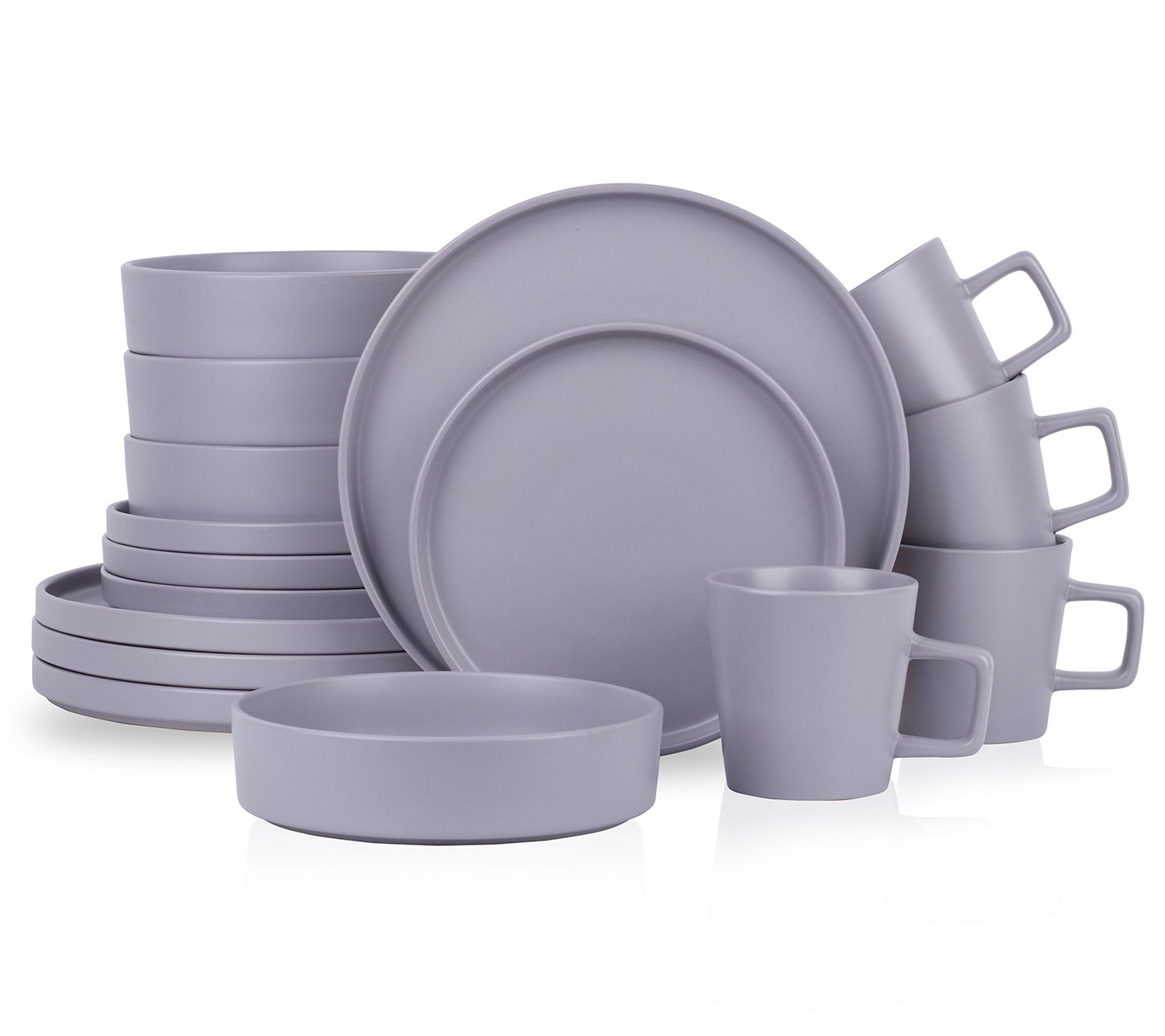 Stone + Lain Cleo 16-Piece Stoneware DinnerwareSet