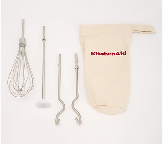 KitchenAid Hand Mixer Accessory Bundle with Storage Bag 