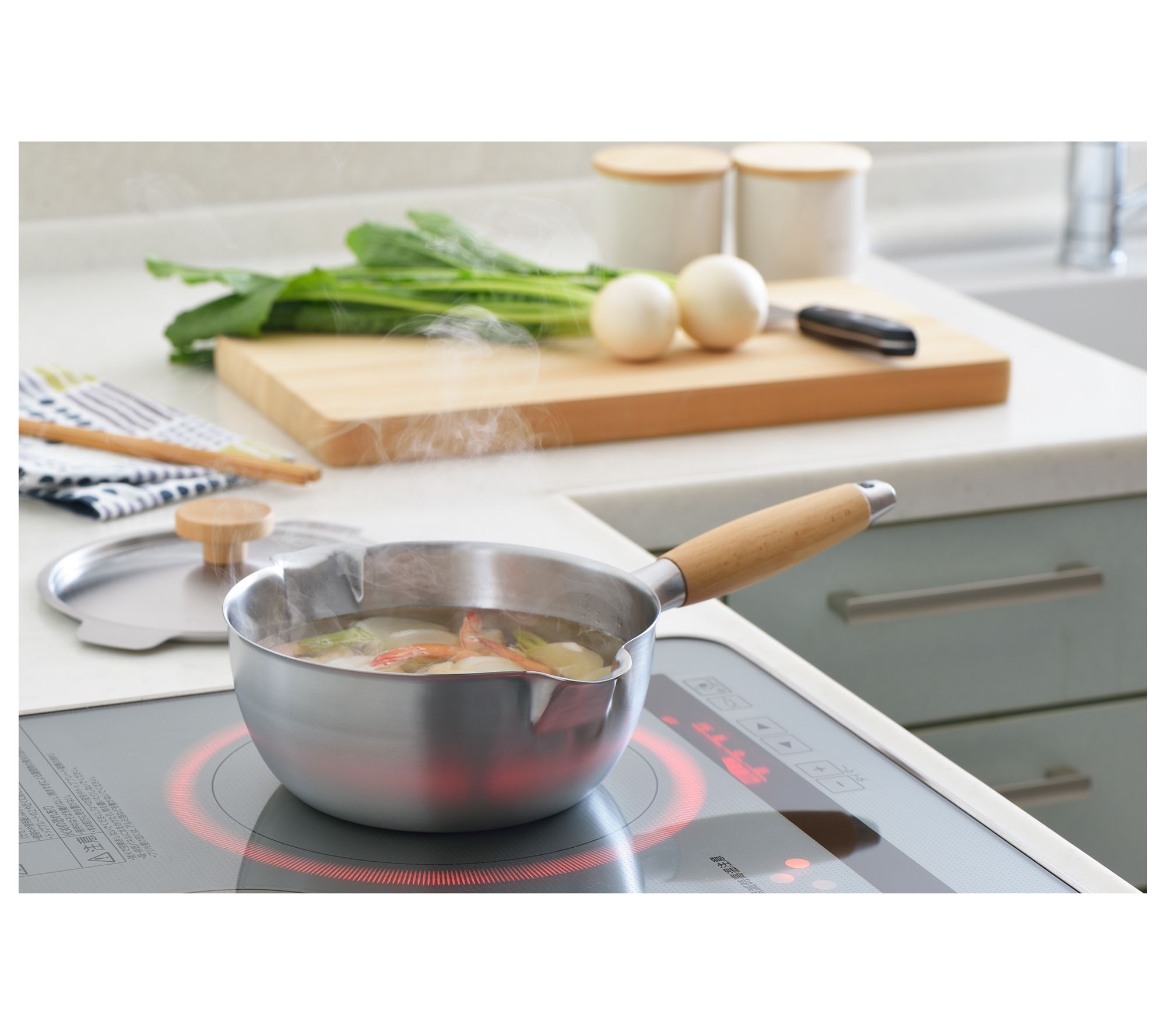 Yoshikawa Cookware Aikata Sauce Pan-18cm