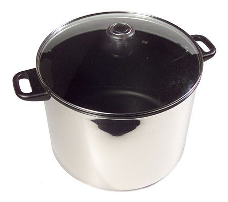 Cooksessentials Stainless Steel Non Stick 20qt Mega Stock Pot Qvc Com