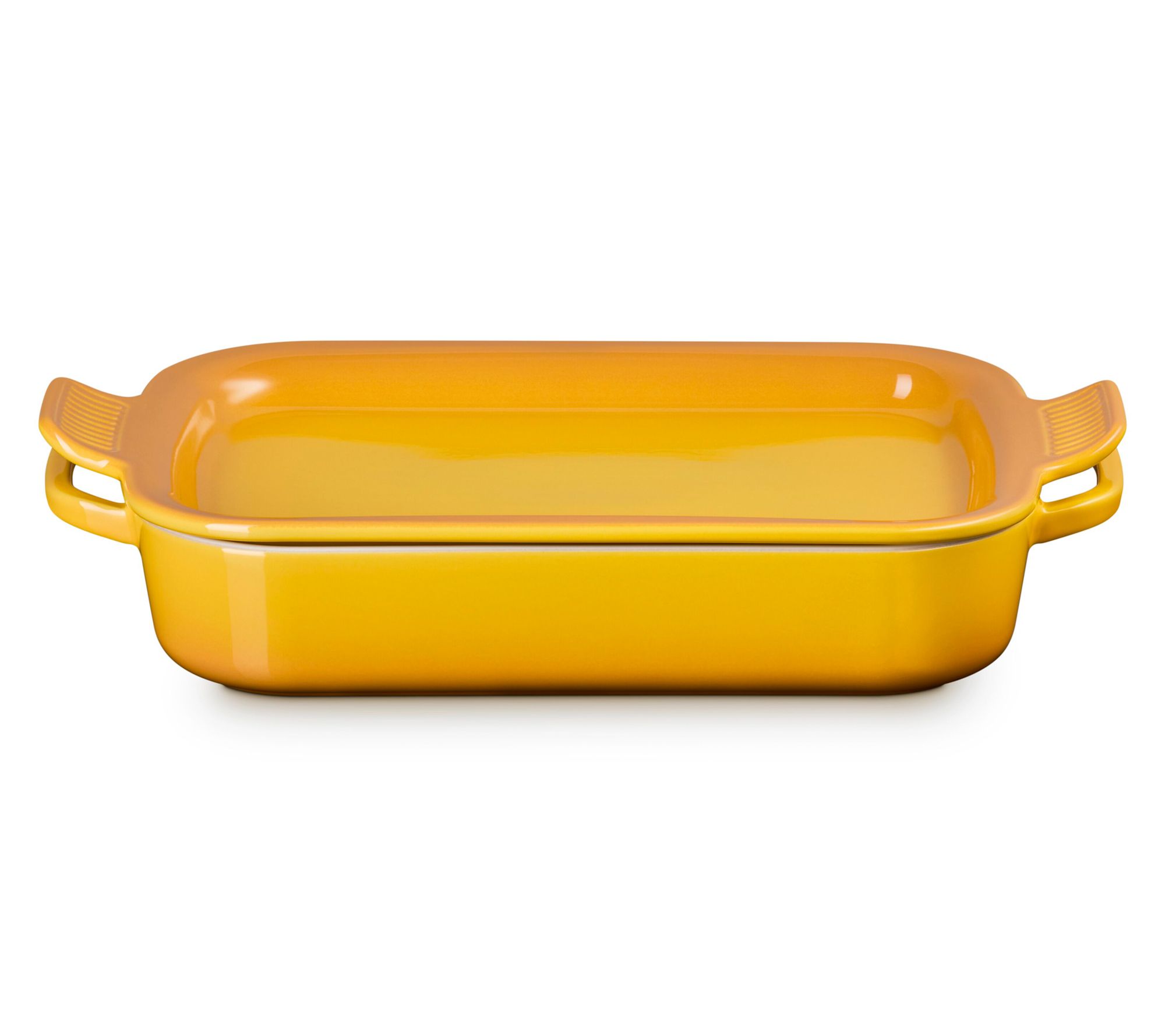 Le Creuset Stoneware Rectangular Dish with Plat  ter Lid