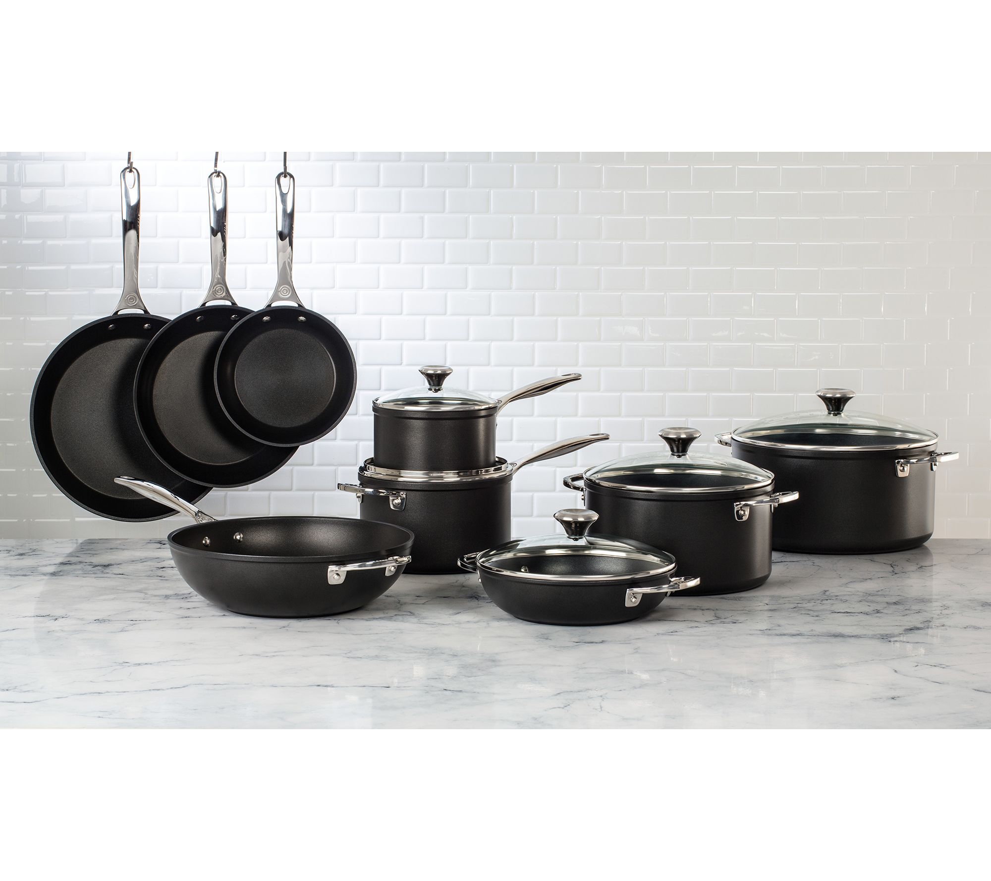 Le Creuset Nonstick 61/3qt Stockpot with Glass Lid