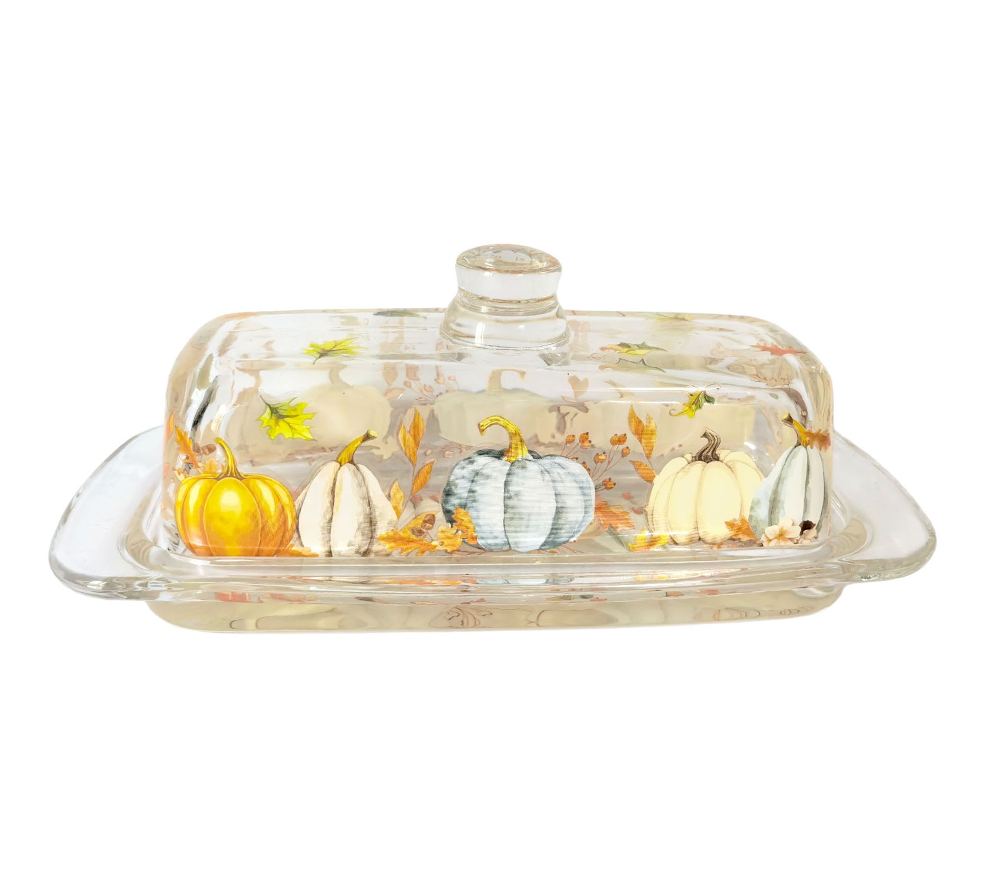 Temp-tations Special Edition Lidded Glass Butter Dish