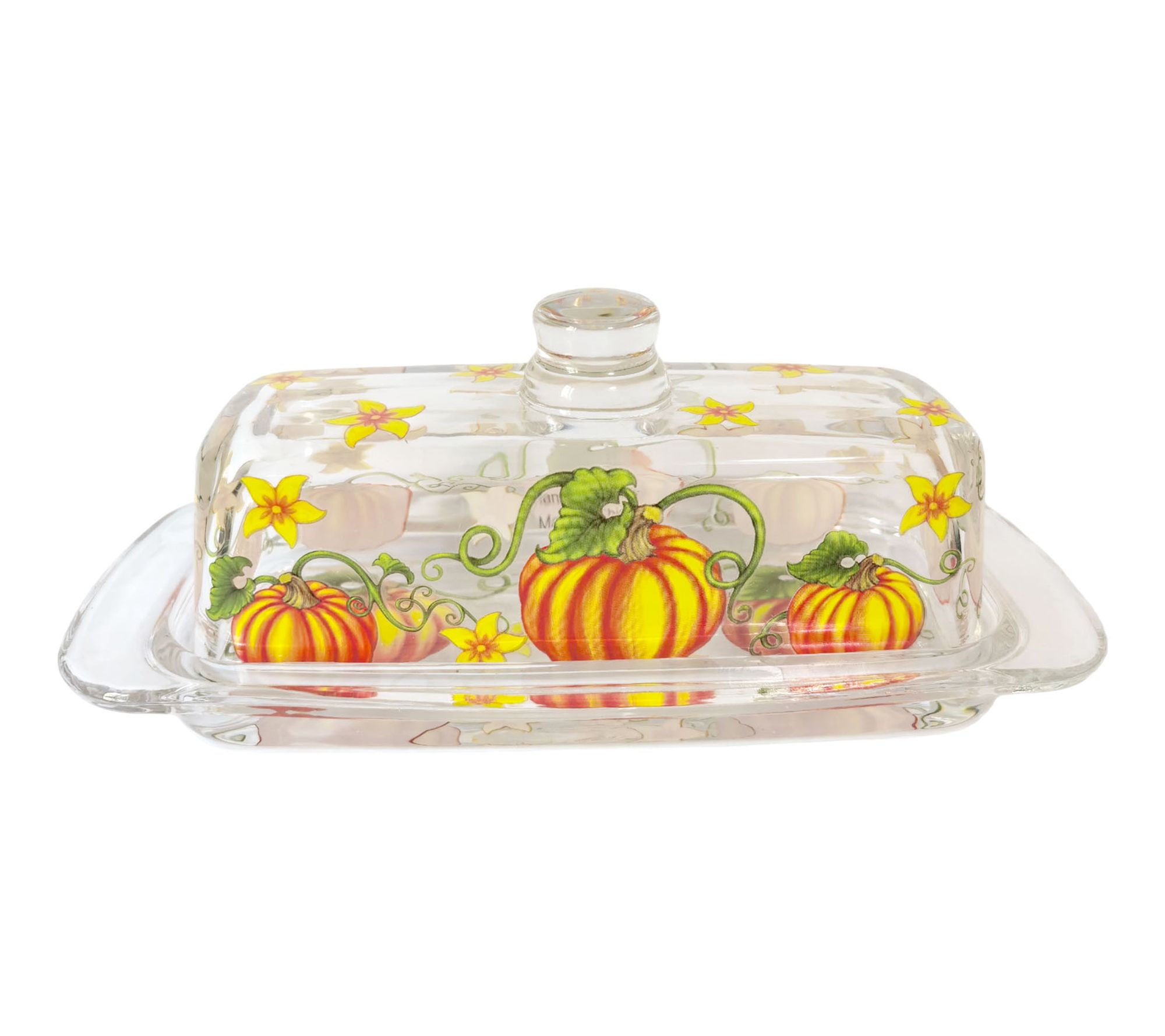 Temp-tations Special Edition Lidded Glass Butter Dish