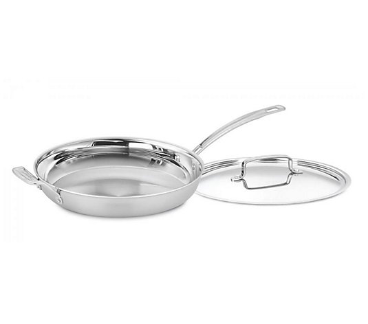 Cuisinart 12 Skillet with Helper Handle & Cover 