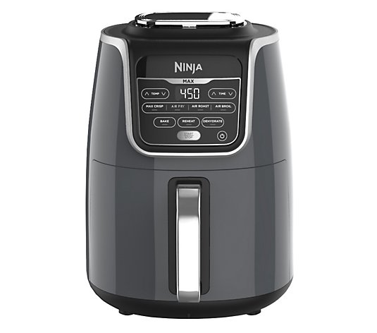 HOMEST Air Fryer Dust Cover with Accessory Pocket Compatible with Ninja Air Fryer 5.5 Quart Grey