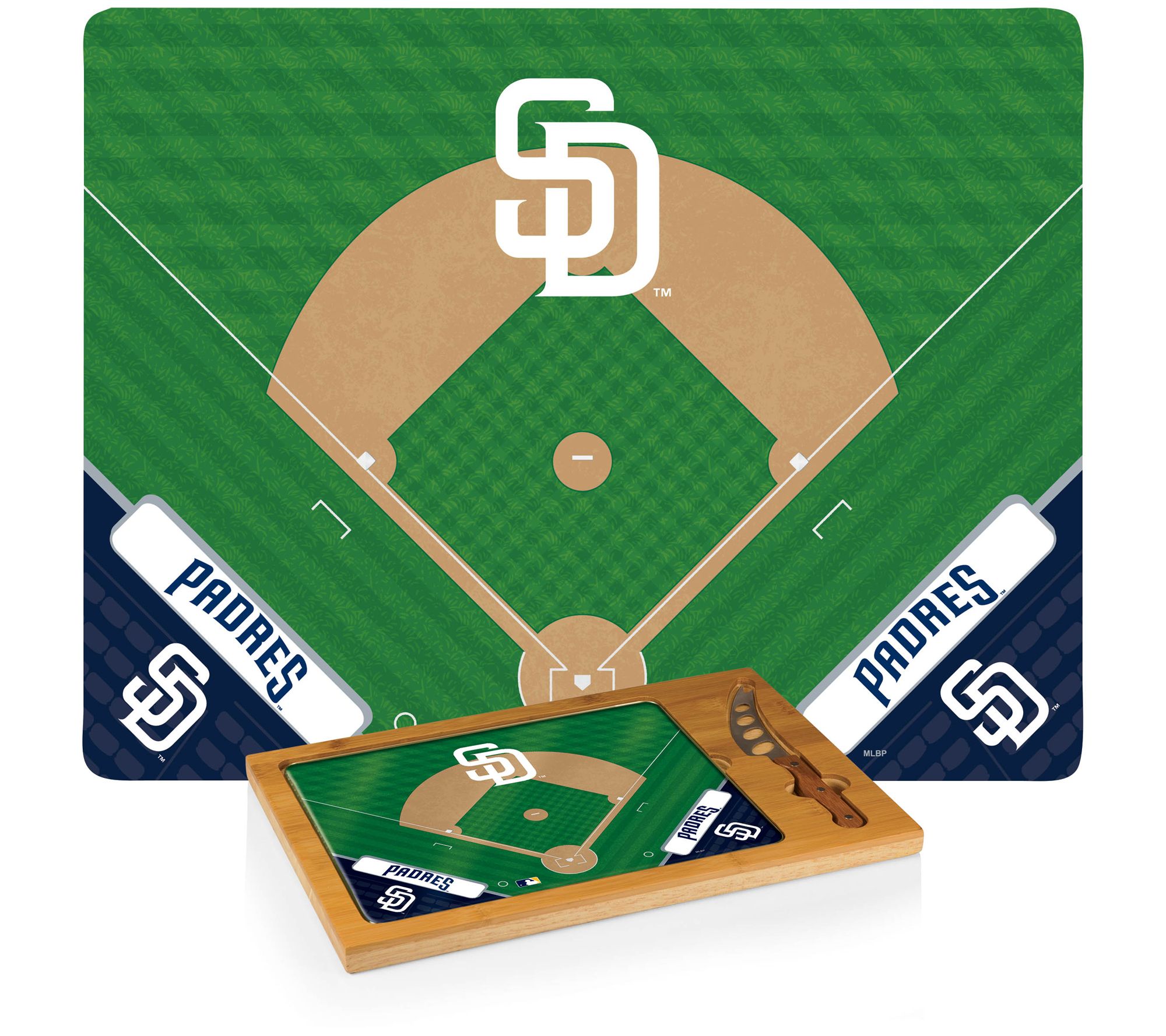 FANMATS San Diego Padres Brown Residential 18 in. x 18 in. Peel