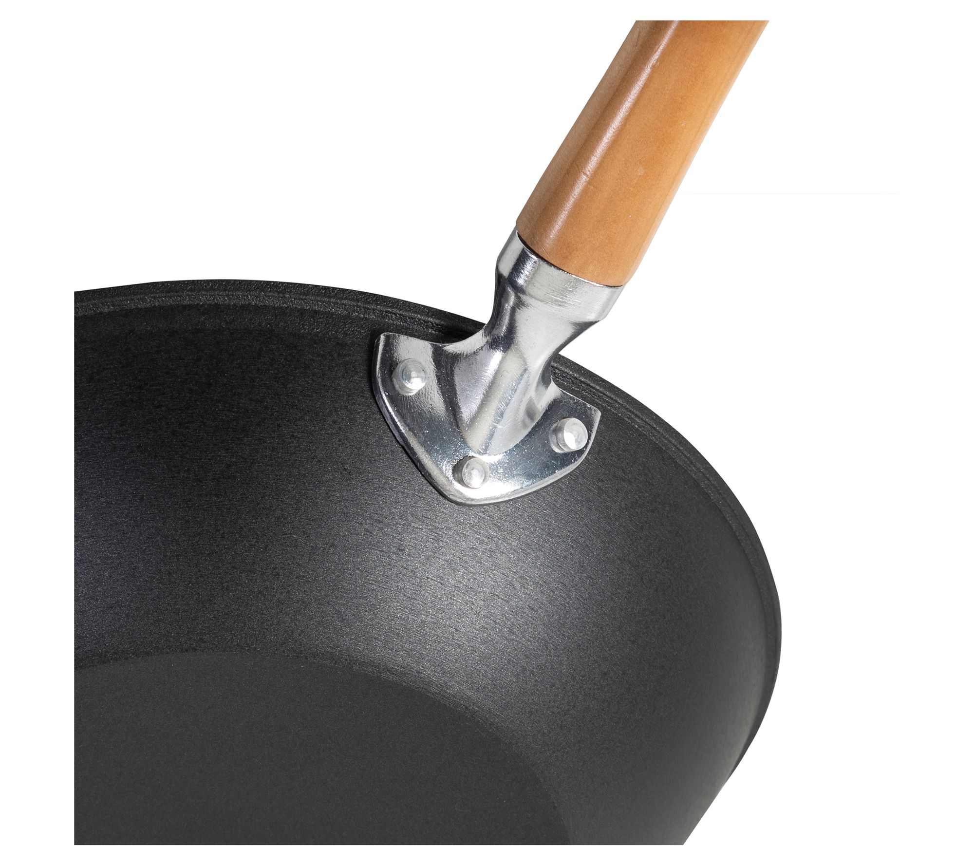 Joyce Chen Professional 11.5" Cast Iron Stir Fry Pan