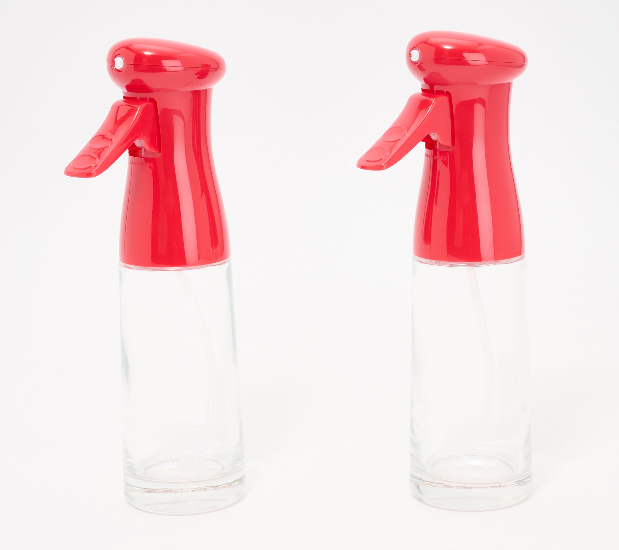 Chefologist Set of (2) 7-oz Glass Oil Sprayers