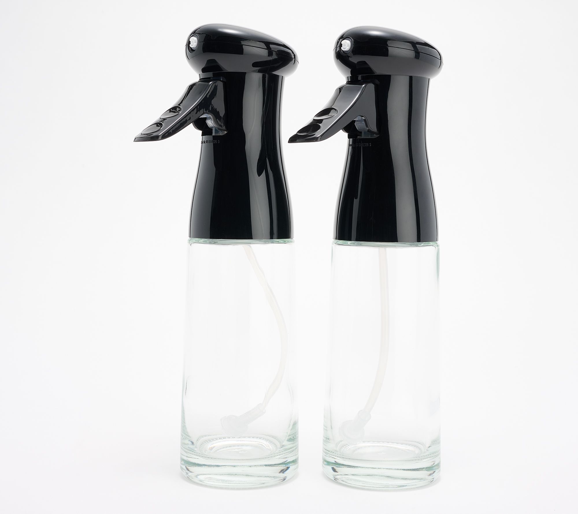 Chefologist Set of (2) 7-oz Glass Oil Sprayers