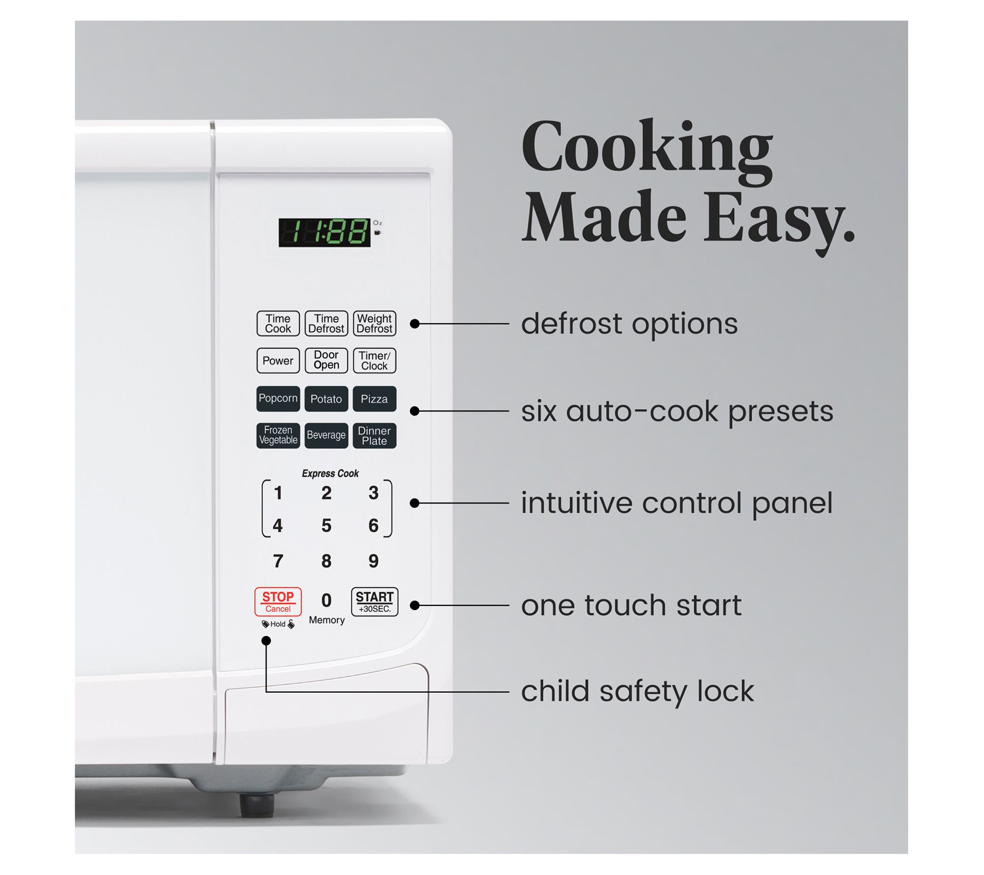 Farberware 900Watt 0.9 Cu. Ft. Countertop Microwave