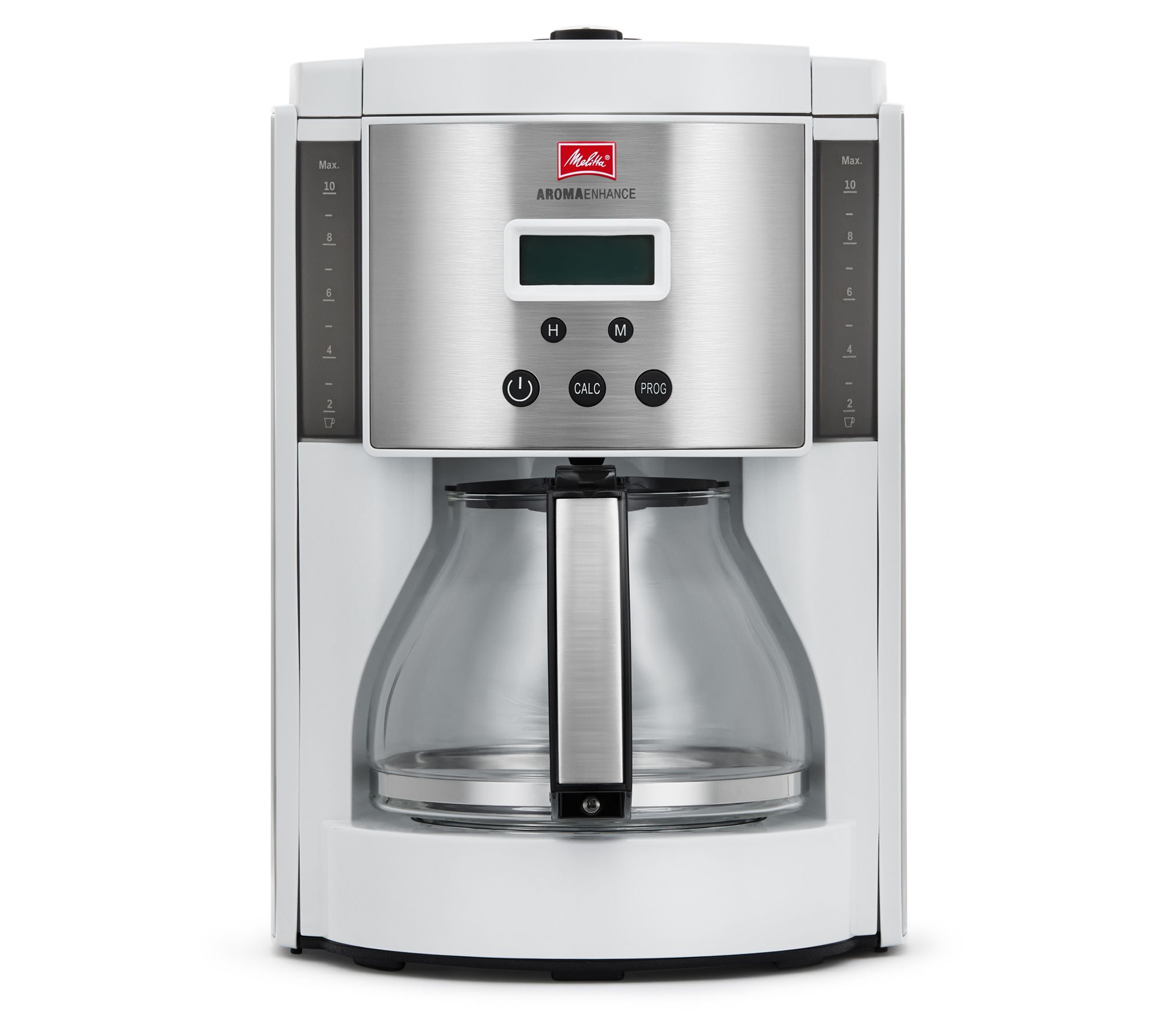 Melitta Aroma Enhance 10-Cup Drip Coffee Maker w/ Glass Carafe