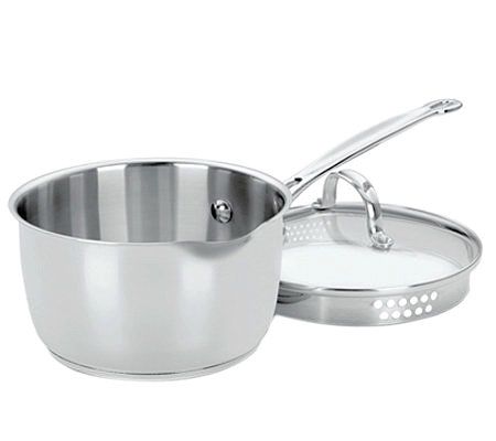 Cuisinart 4 Quart Saucepan with Cover Chef's Classic Stainless
