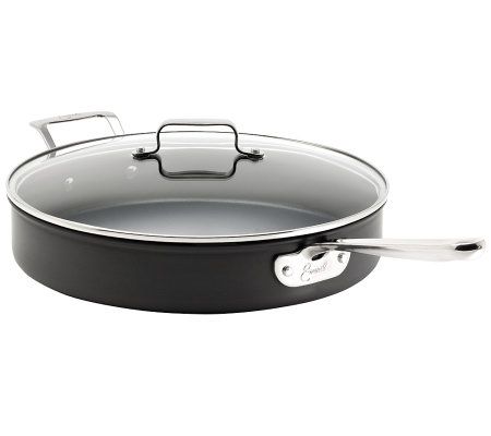 Emeril All-Clad 8 inch Frying Sauté Pan Skillet, Hard anodized nonstick  coating