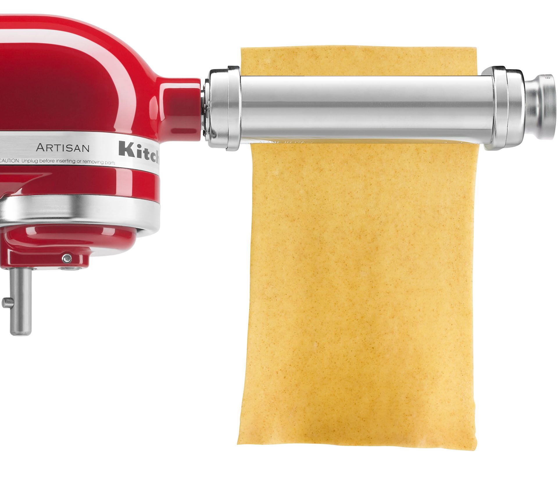 KitchenAid 3-Piece Pasta Roller & Cutter Attachment Set w/ Drying Rack on  QVC 