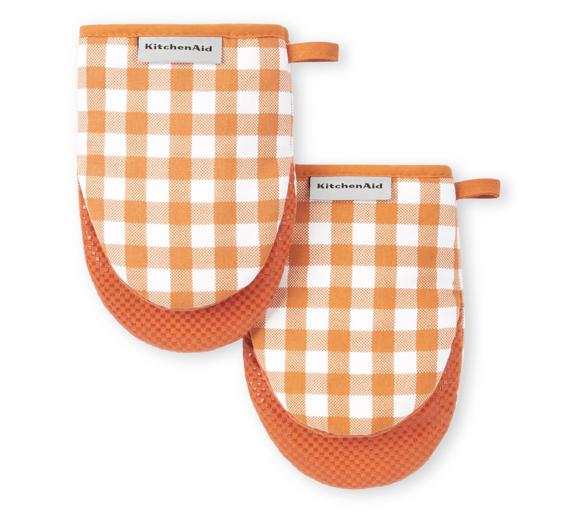 KitchenAid Gingham Mini Oven Mitt 2-Pack Set