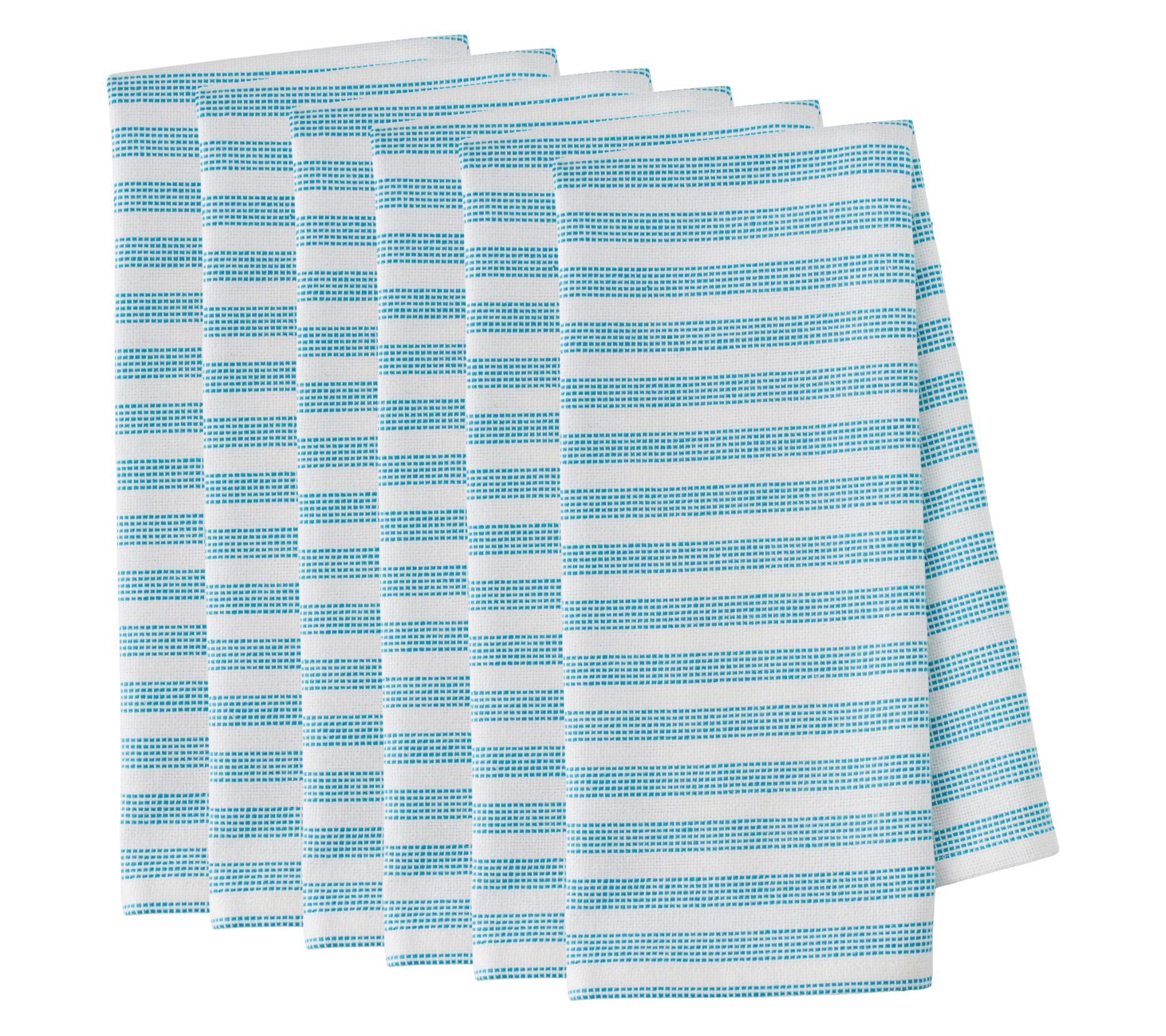 RSVP Dobby Kitchen Towel Set of 6