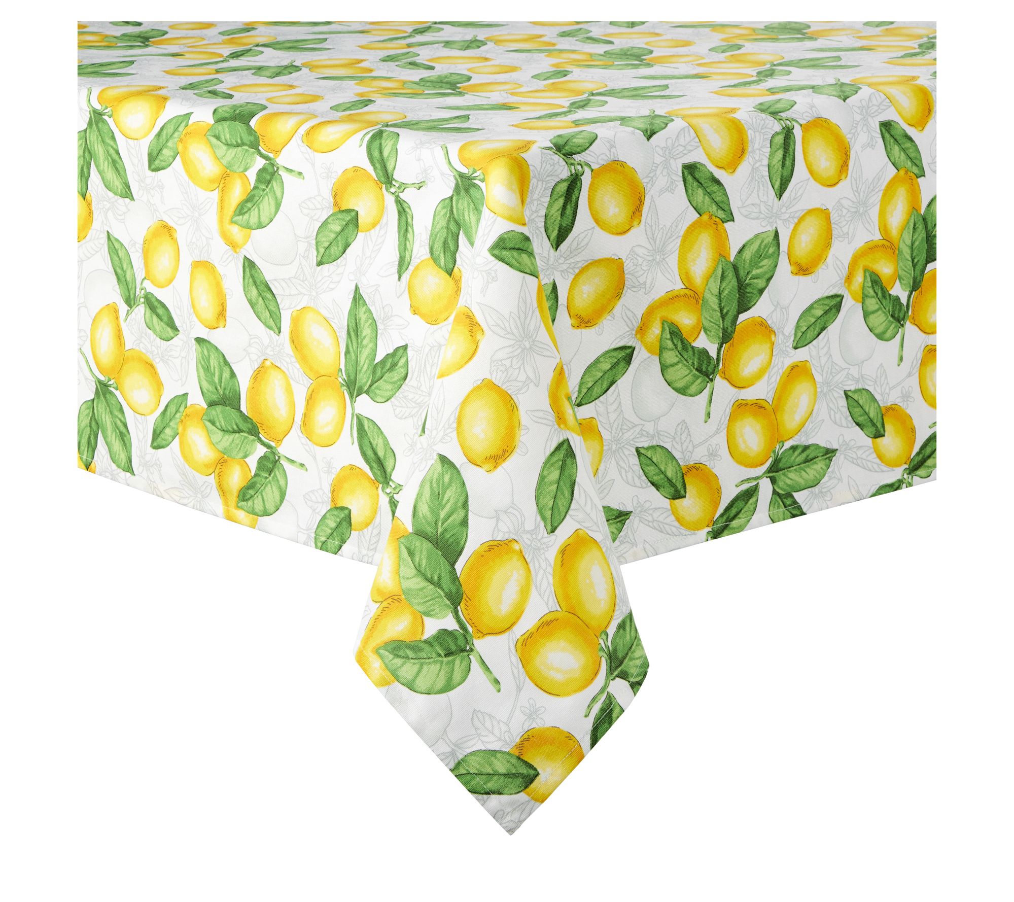 Martha Stewart Lots of Lemons 60"x102" Tablecloth