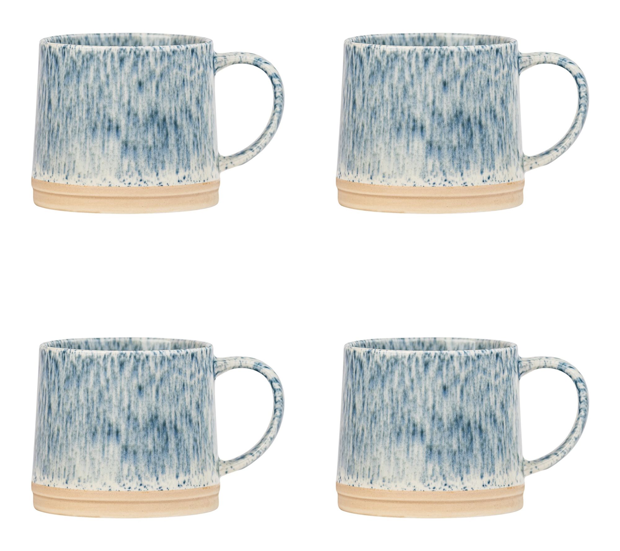 10 Strawberry Street Set of 4 Rhea Mug