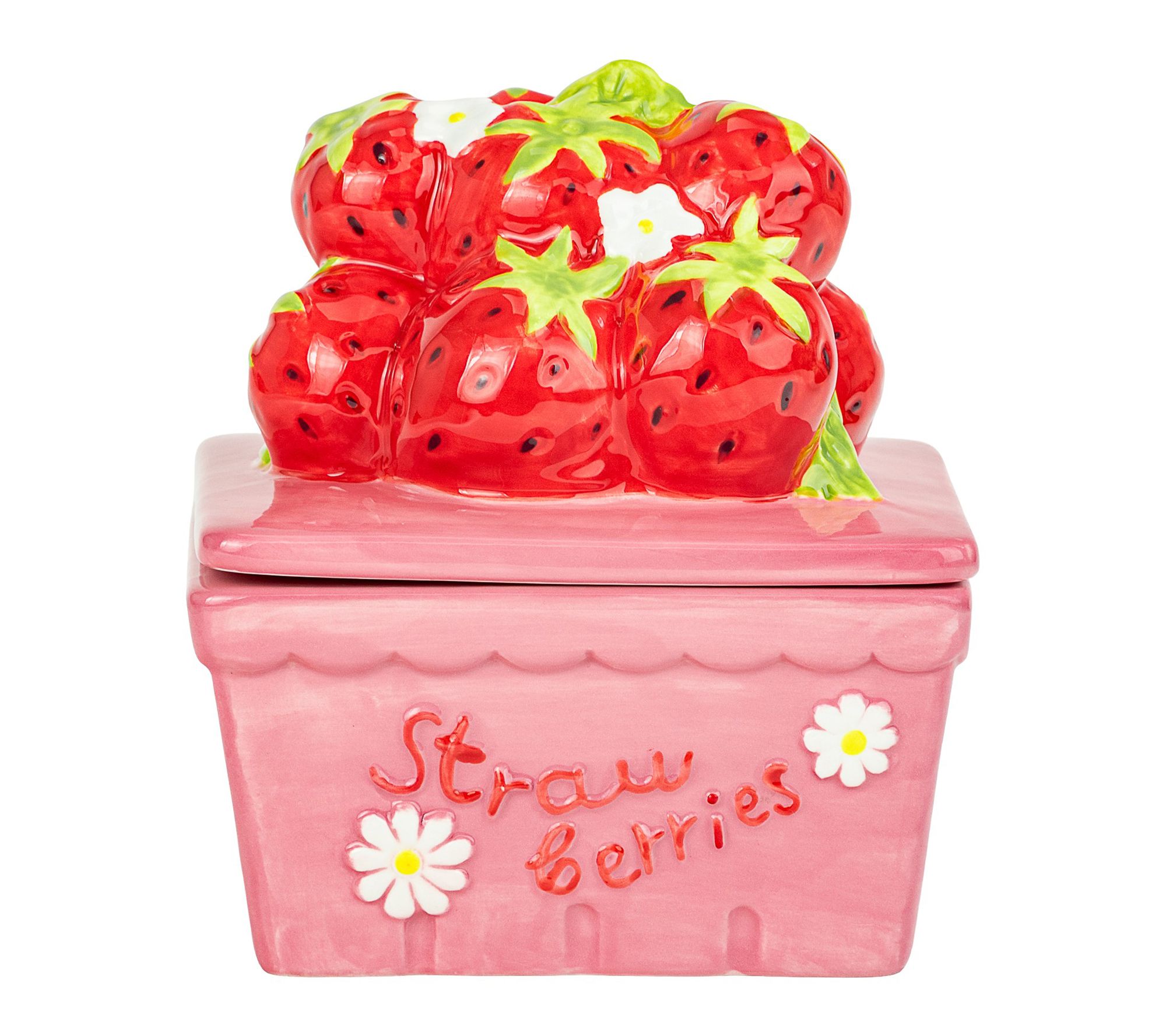  10 Strawberry Street Berry Basket Canister
