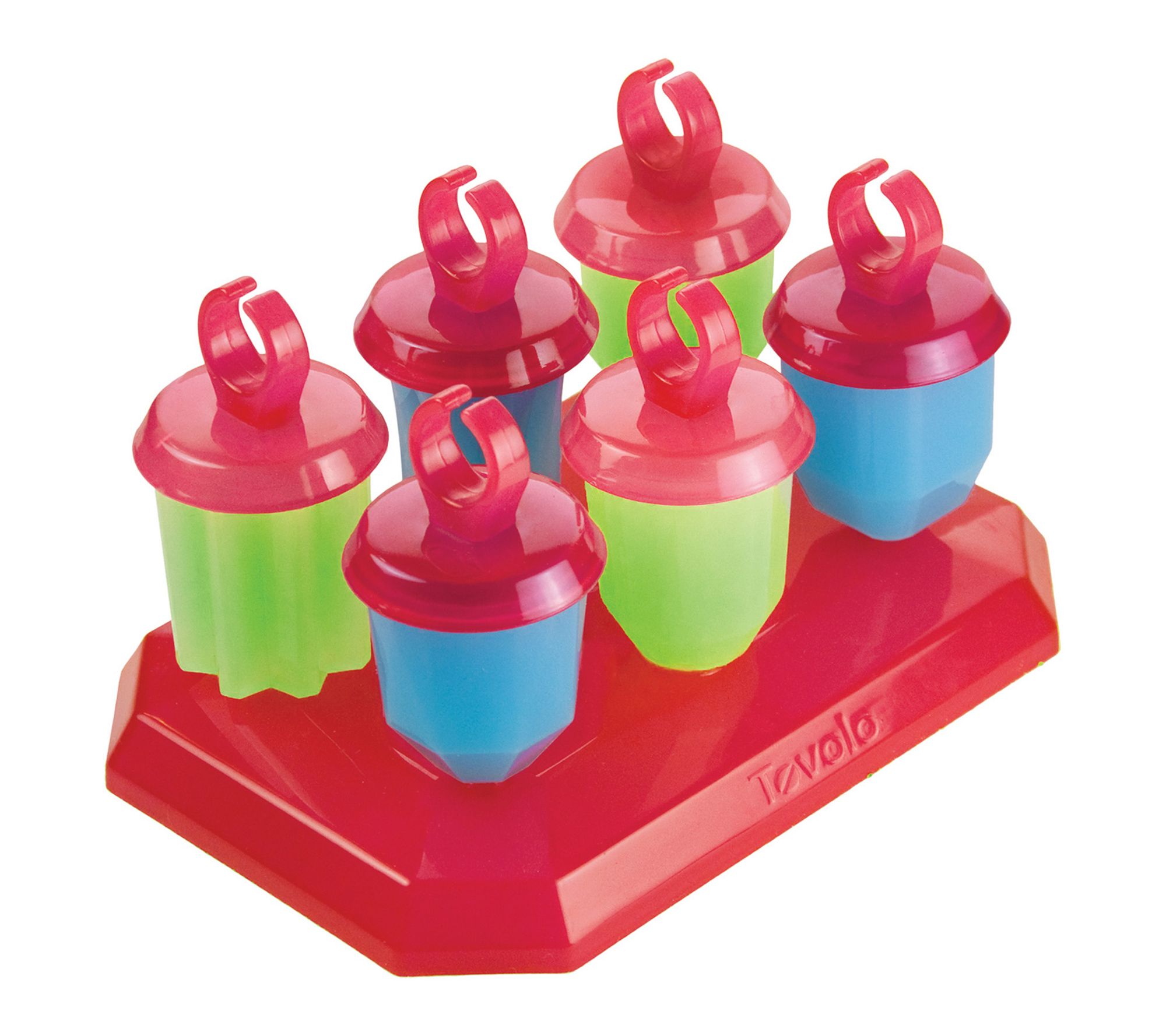 Tovolo Set of 6 Jewel Pop Molds