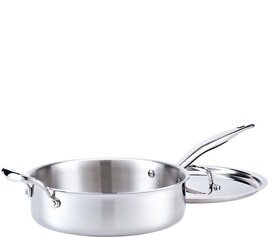 Calphalon Tri-Ply Stainless Steel 3-Quart Saute Pan with Cover