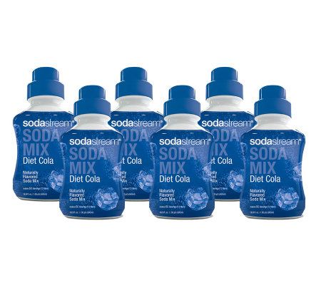 SodaStream (6) 500mL Packs Diet Cola Soda Mix 