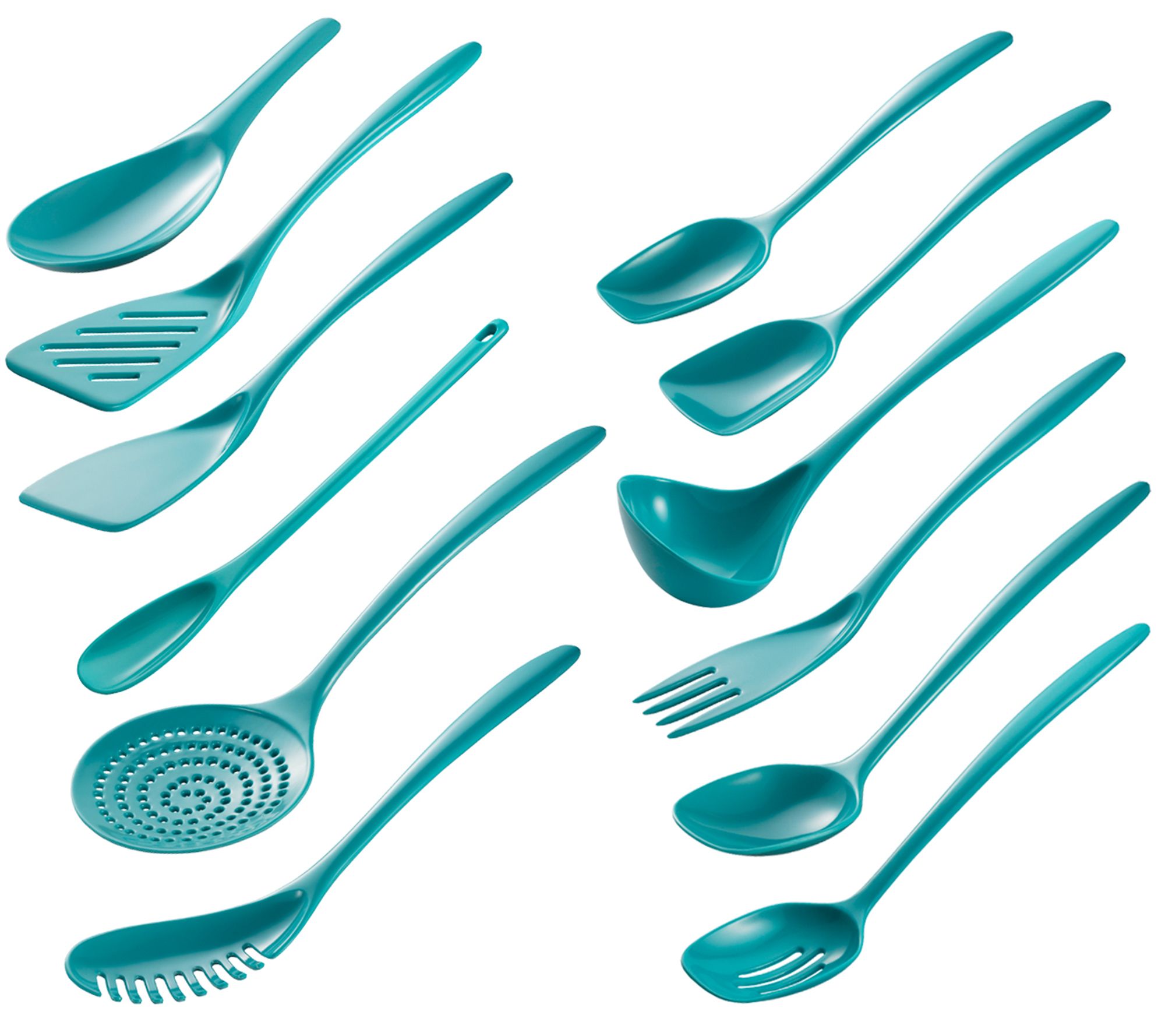 Gourmac Hutzler 12-Piece Set Melamine Utensils