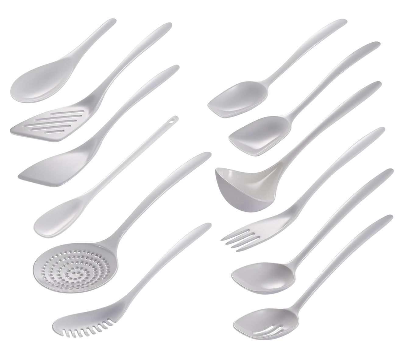 Gourmac Hutzler 12-Piece Set Melamine Utensils