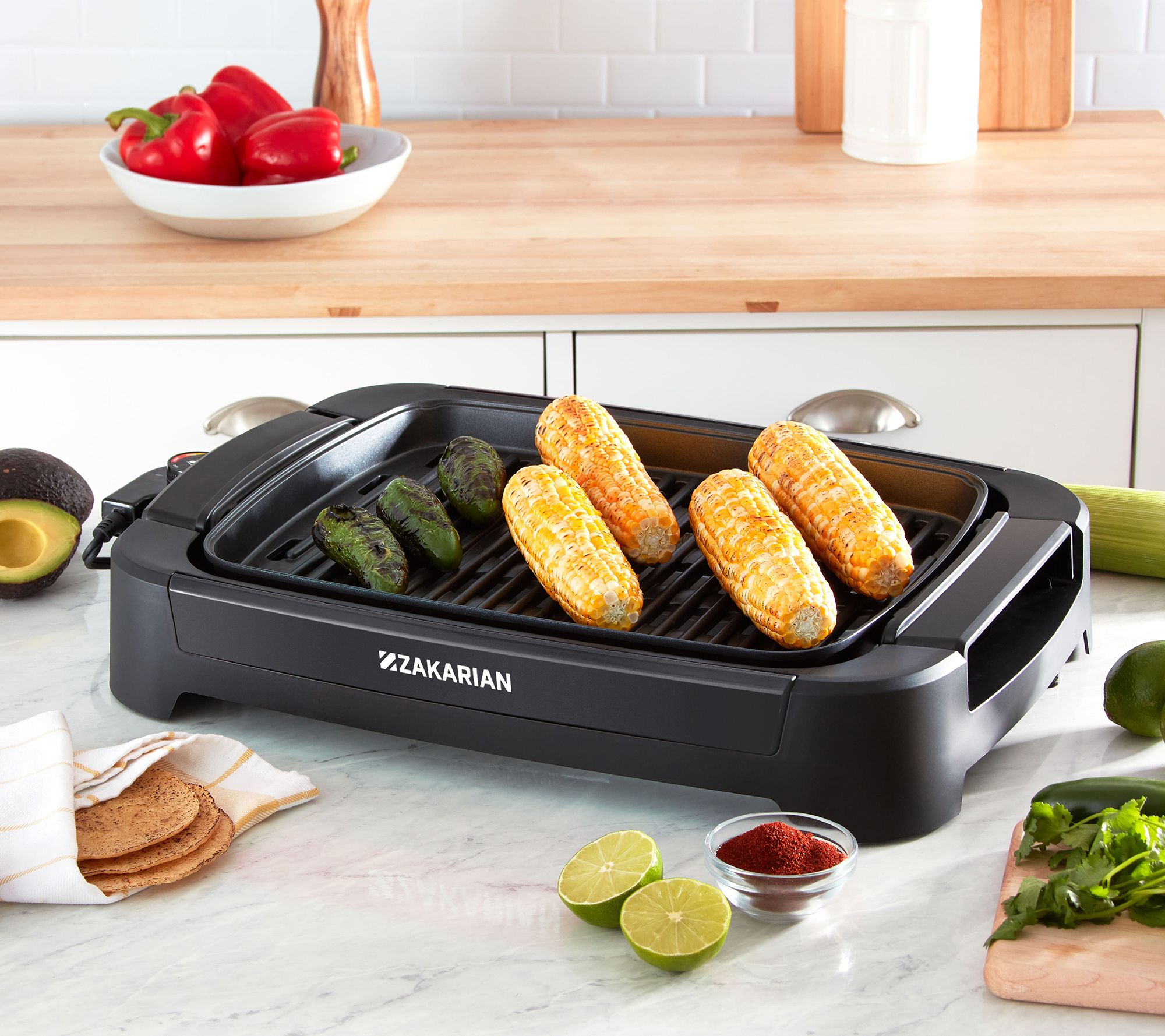 Power smokeless grill clearance qvc