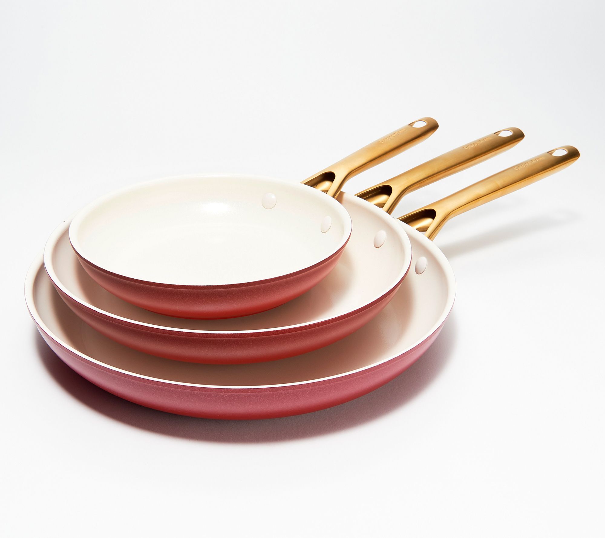 GreenPan Reserve Blush Pink 12 Non-Stick Ceramic Frying Pan with Lid +  Reviews