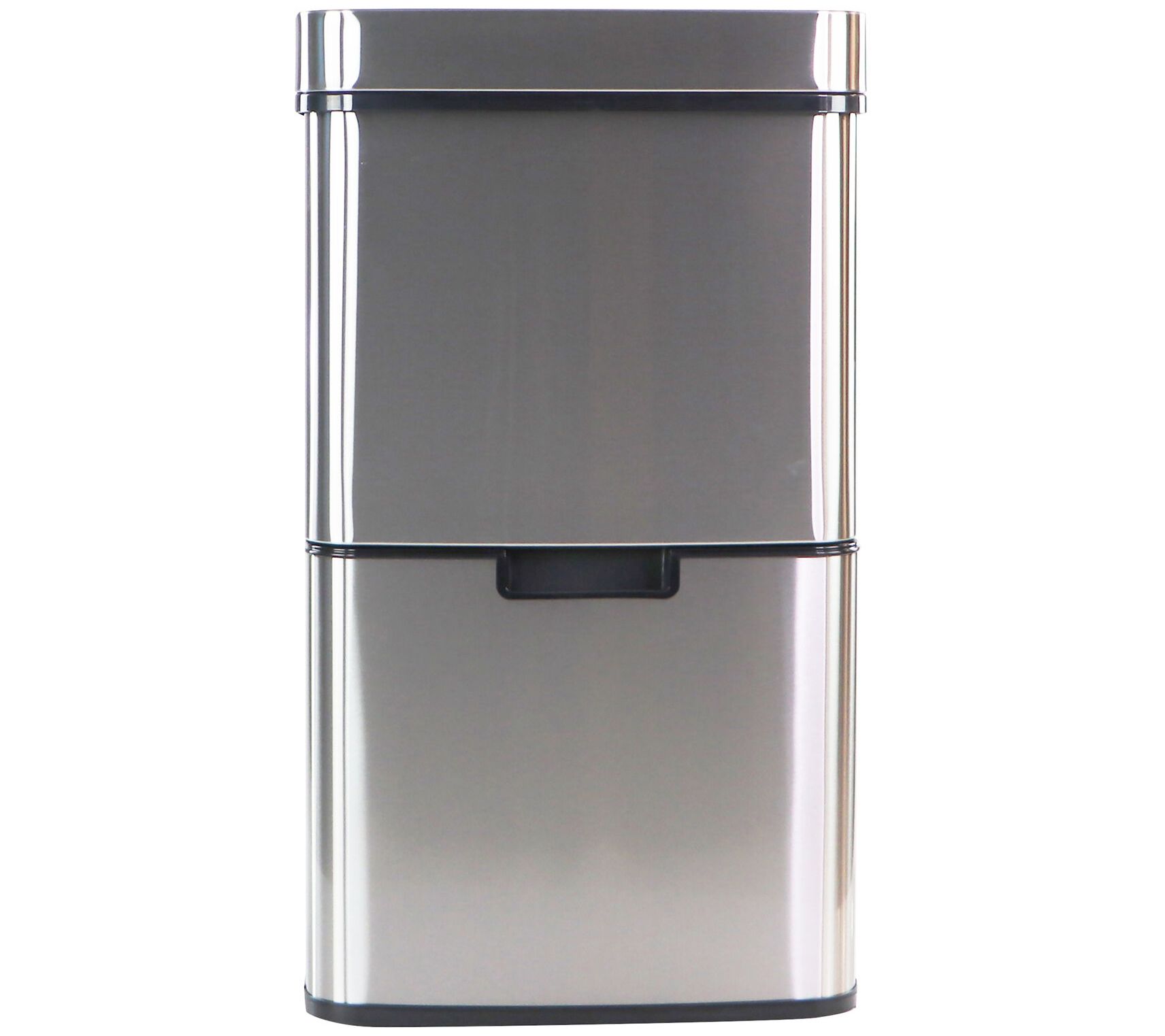 NINESTARS 3.2 gal. Brushed Stainless Steel Motion Sensing