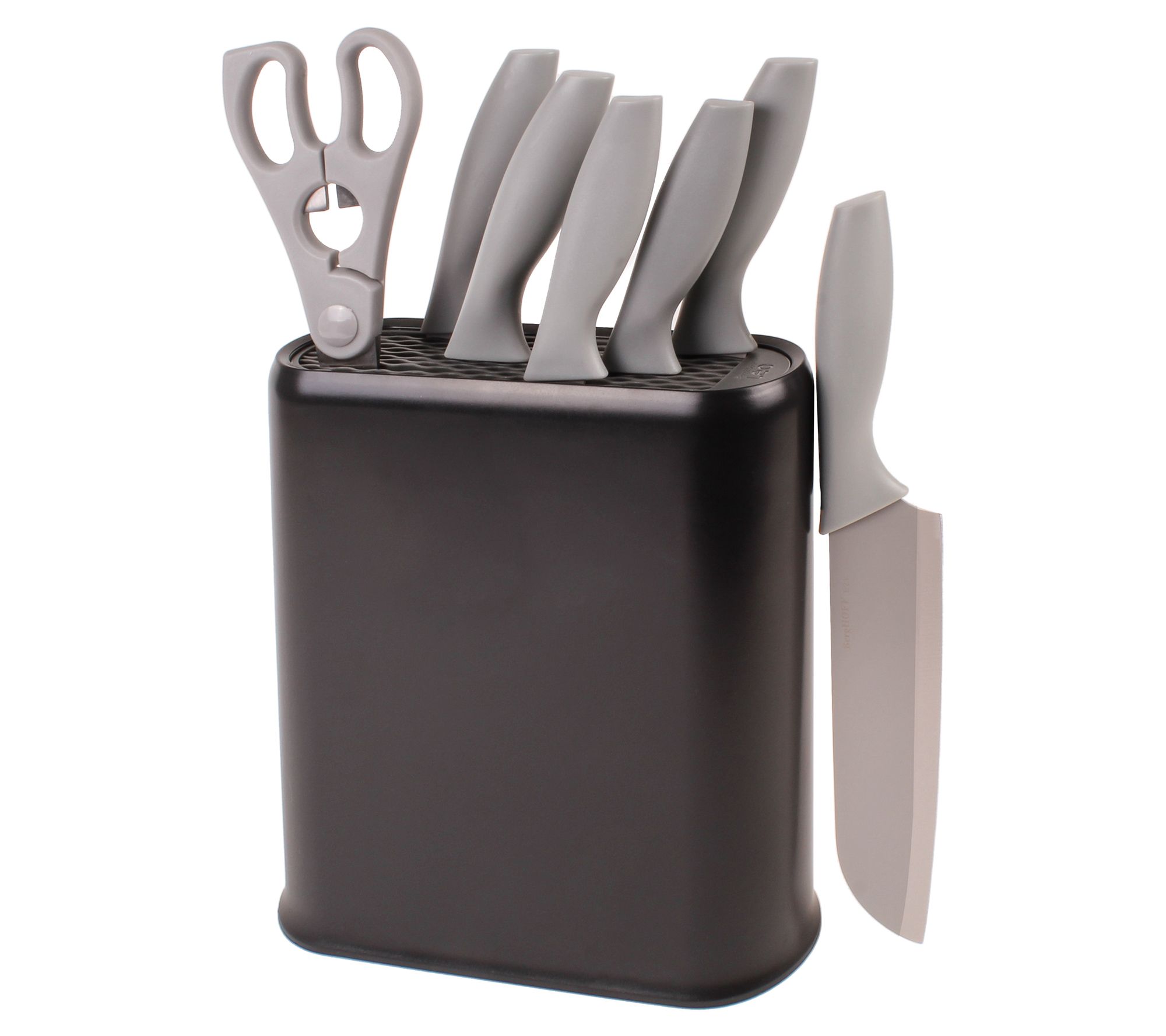 BergHOFF 8pc PP Cutlery Set with Universal Block Knife Block