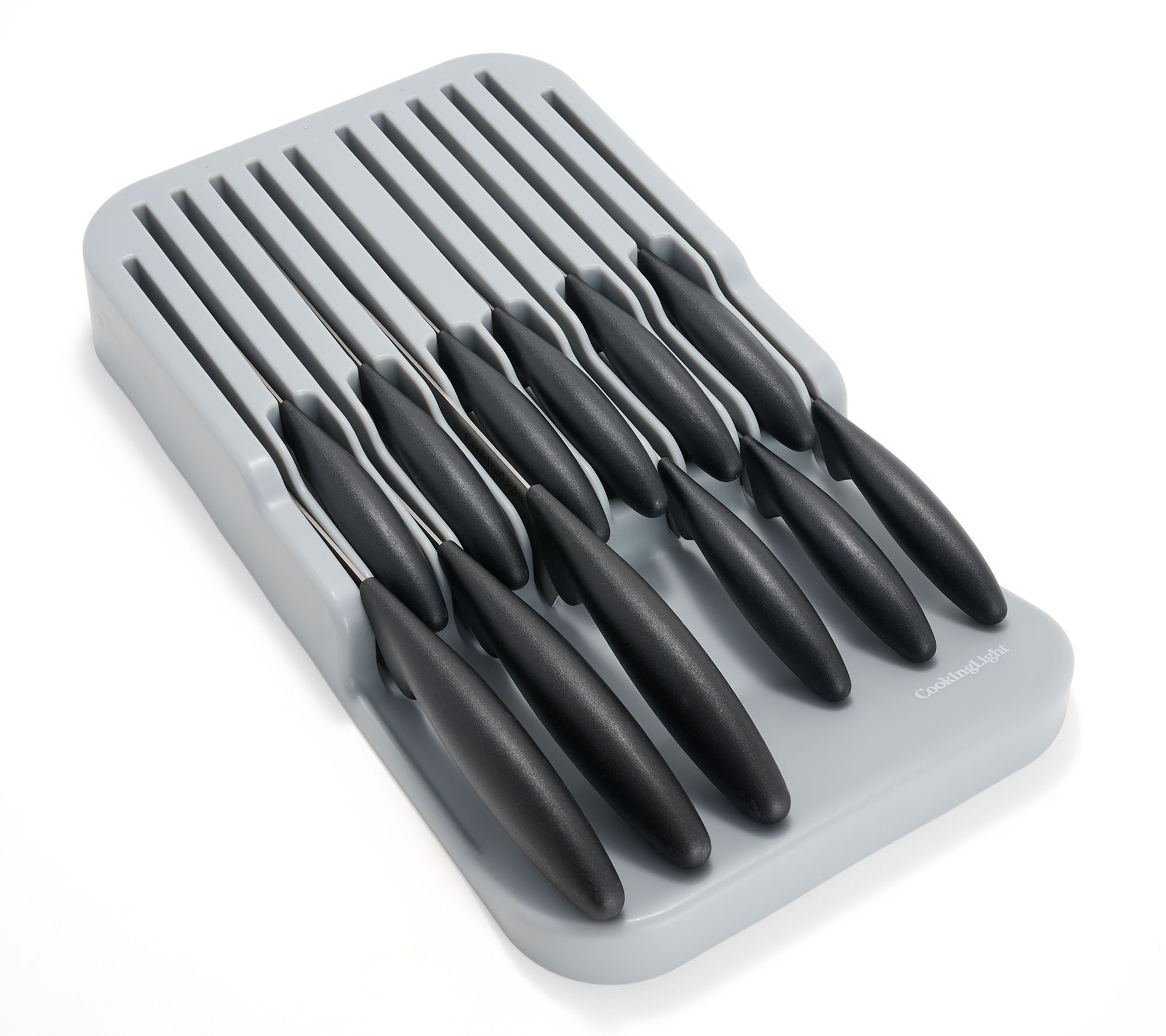 Cooking Light 13-Piece Stainless Steel Cutlery Set w/ Organizer